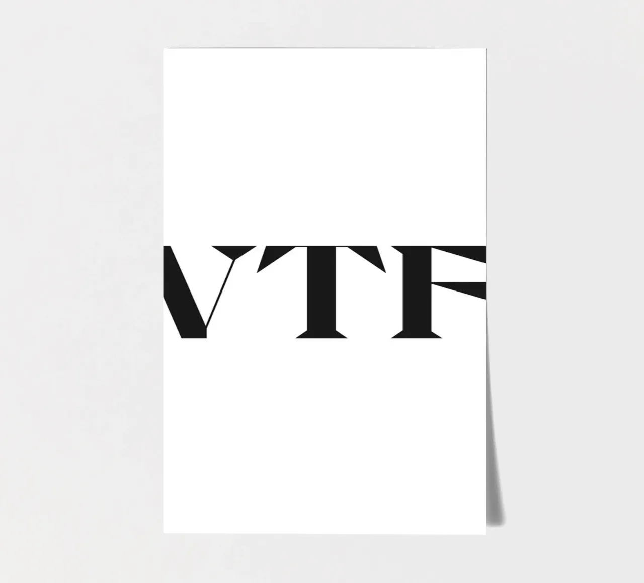 WTF? sticker sheet by n.4