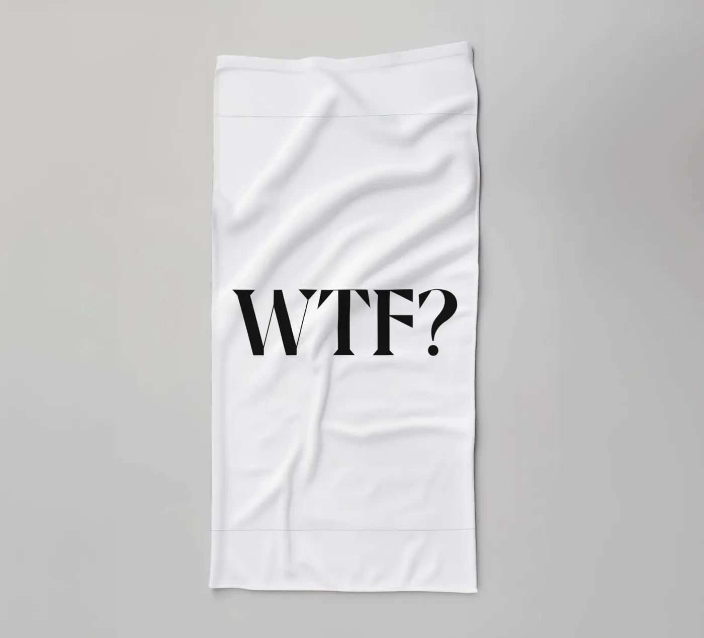 WTF? towel by n.4