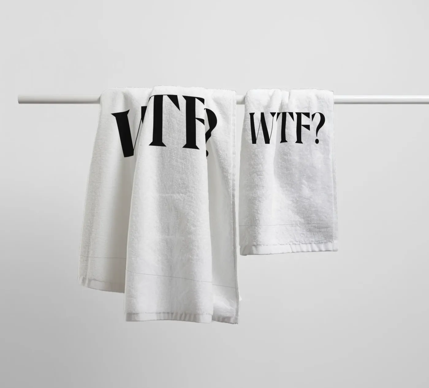 WTF? towel by n.4
