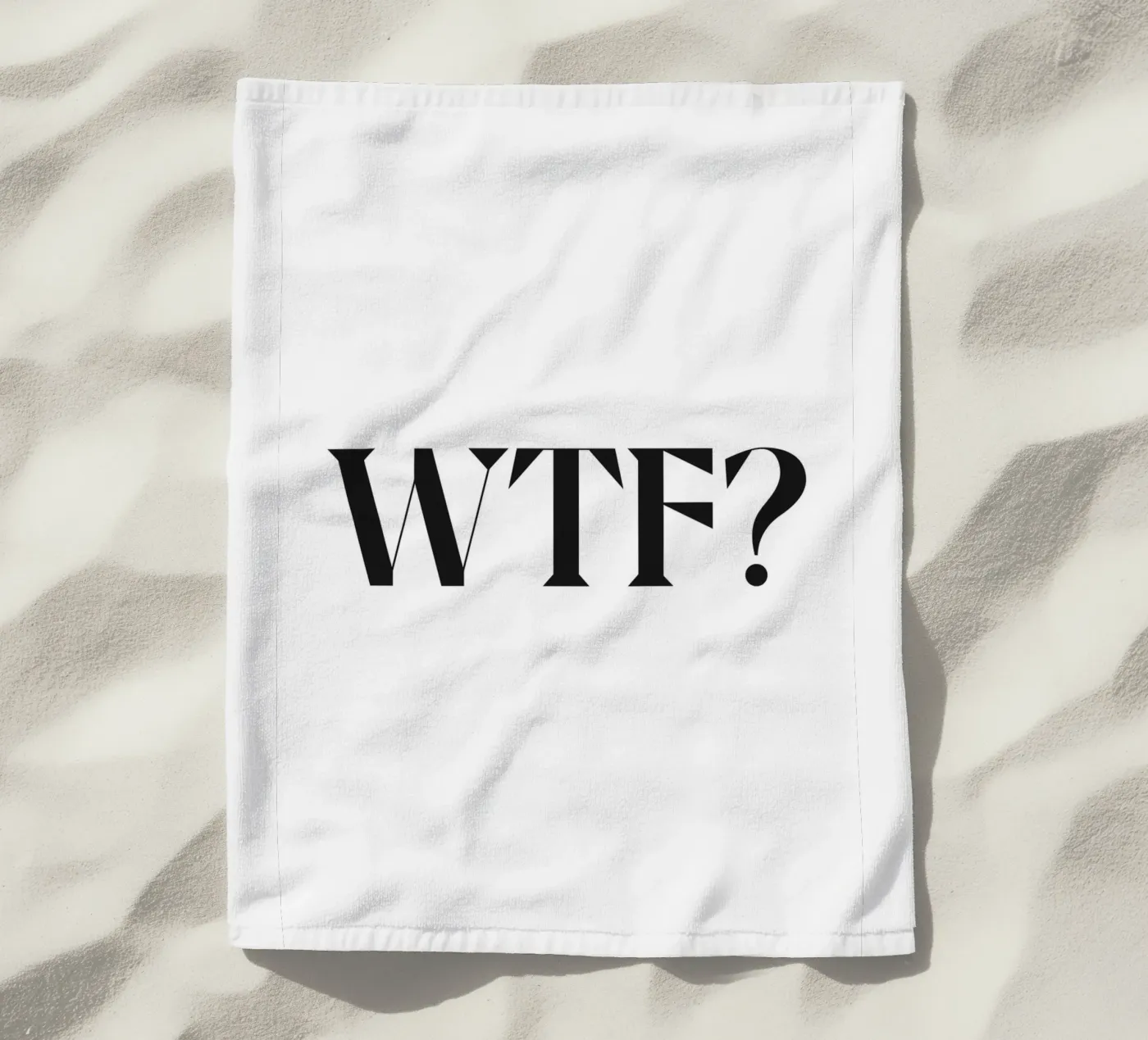 WTF? strandhanddoek van n.4