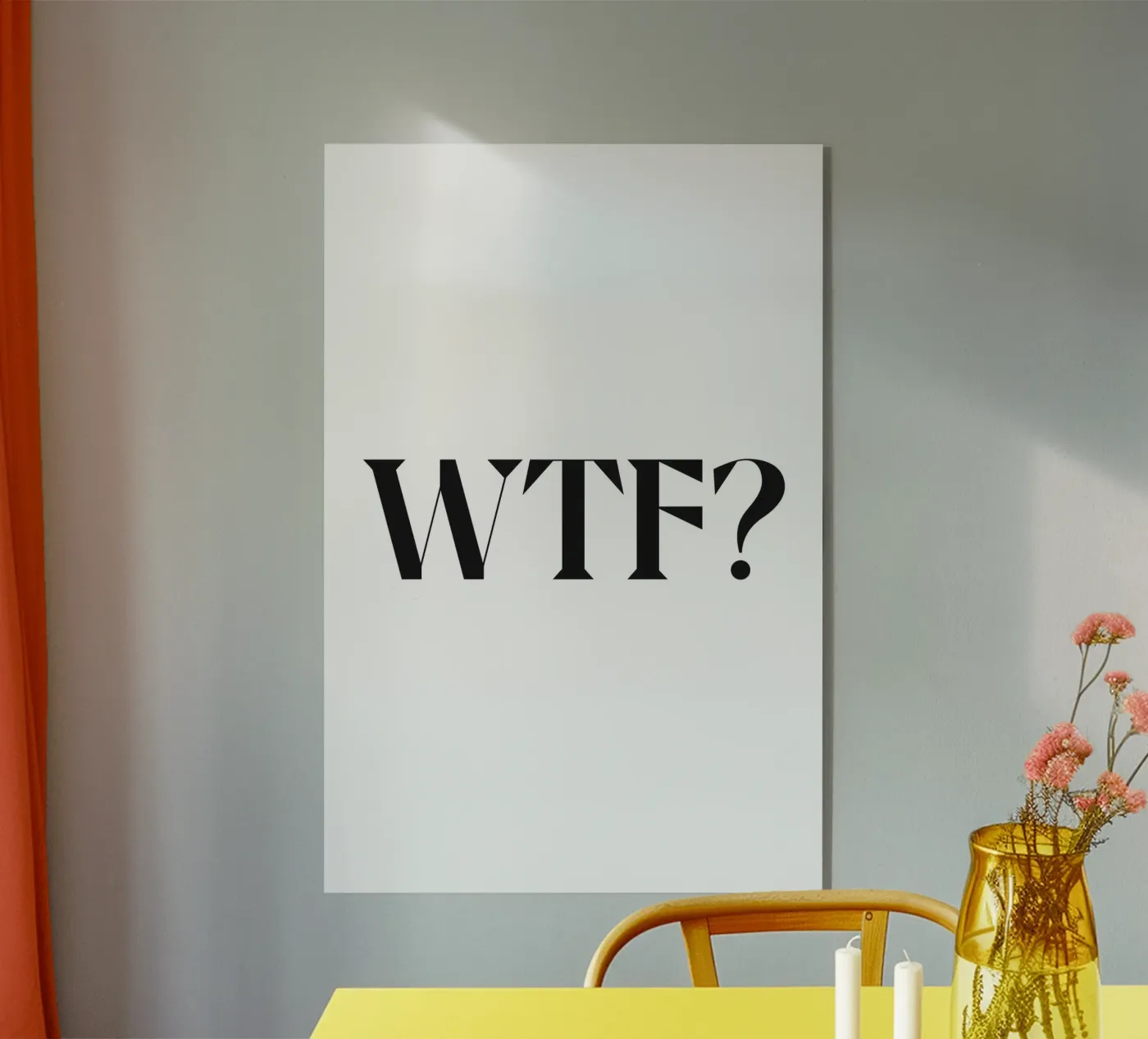WTF? plexiglas de n.4