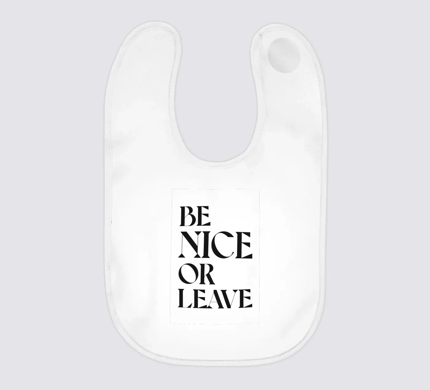 NETT SEIN ODER GEHEN Babylätzchen von n.4