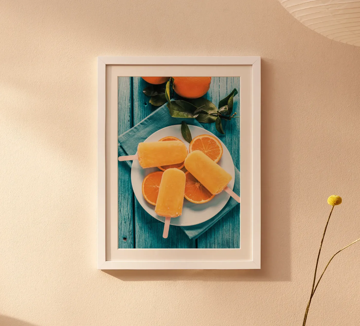 Summer popsicles poster by Funkydays