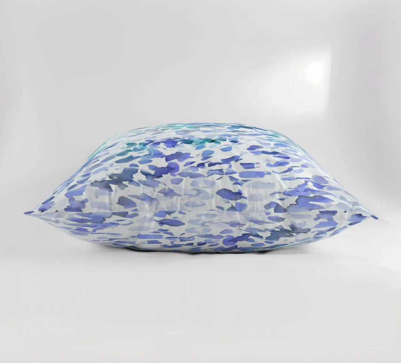 Petal Soft Blue decorative cushion by Amy Sia