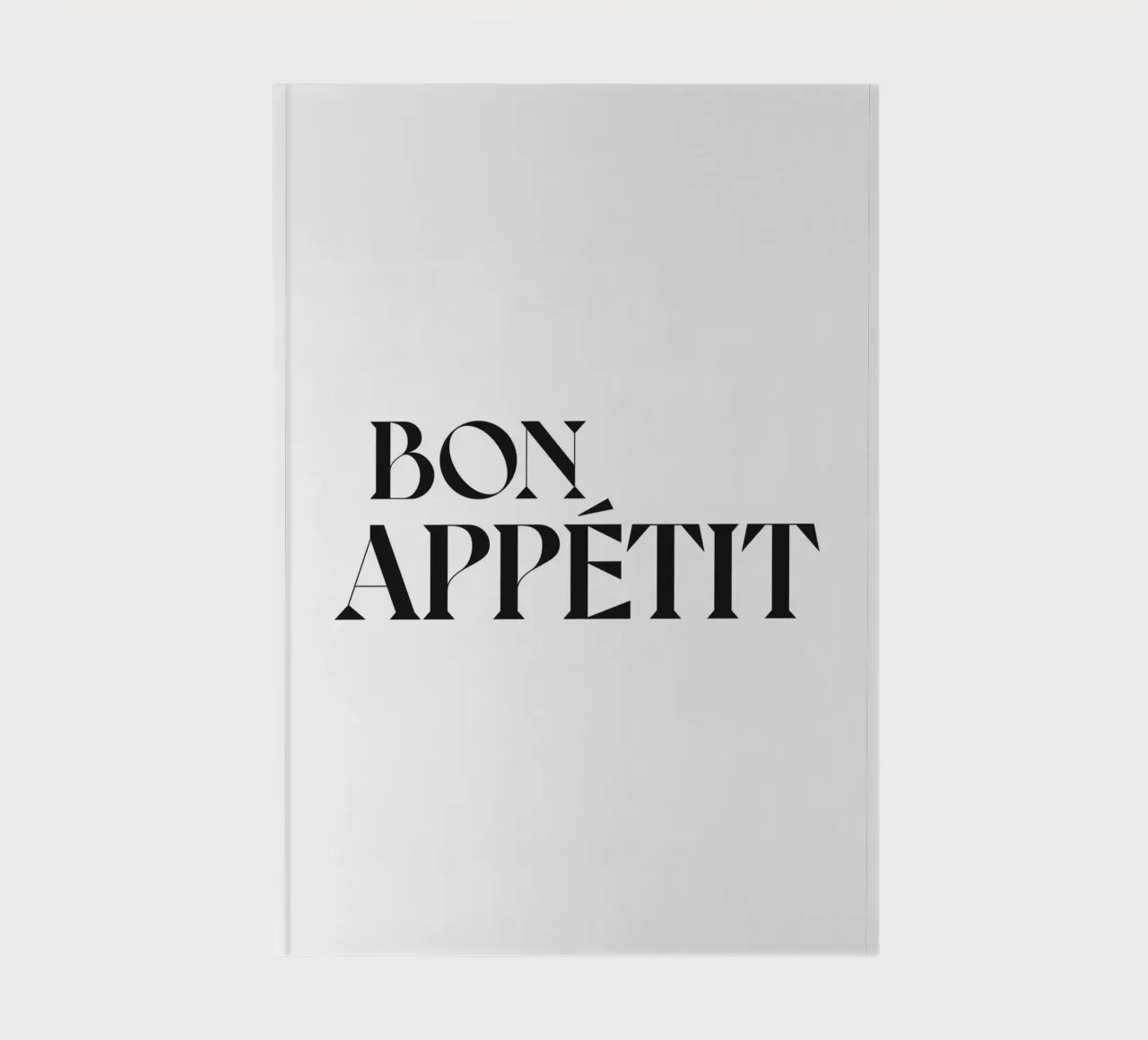 BON APPETIT notebook by n.4