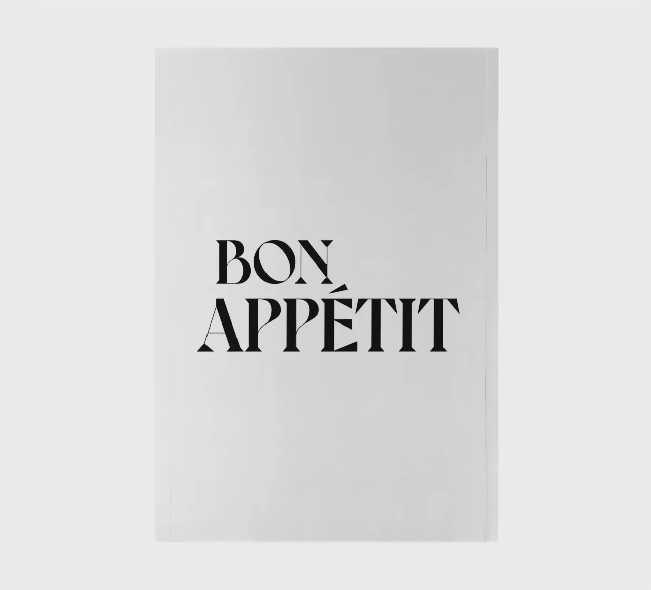 BON APPETIT notebook by n.4