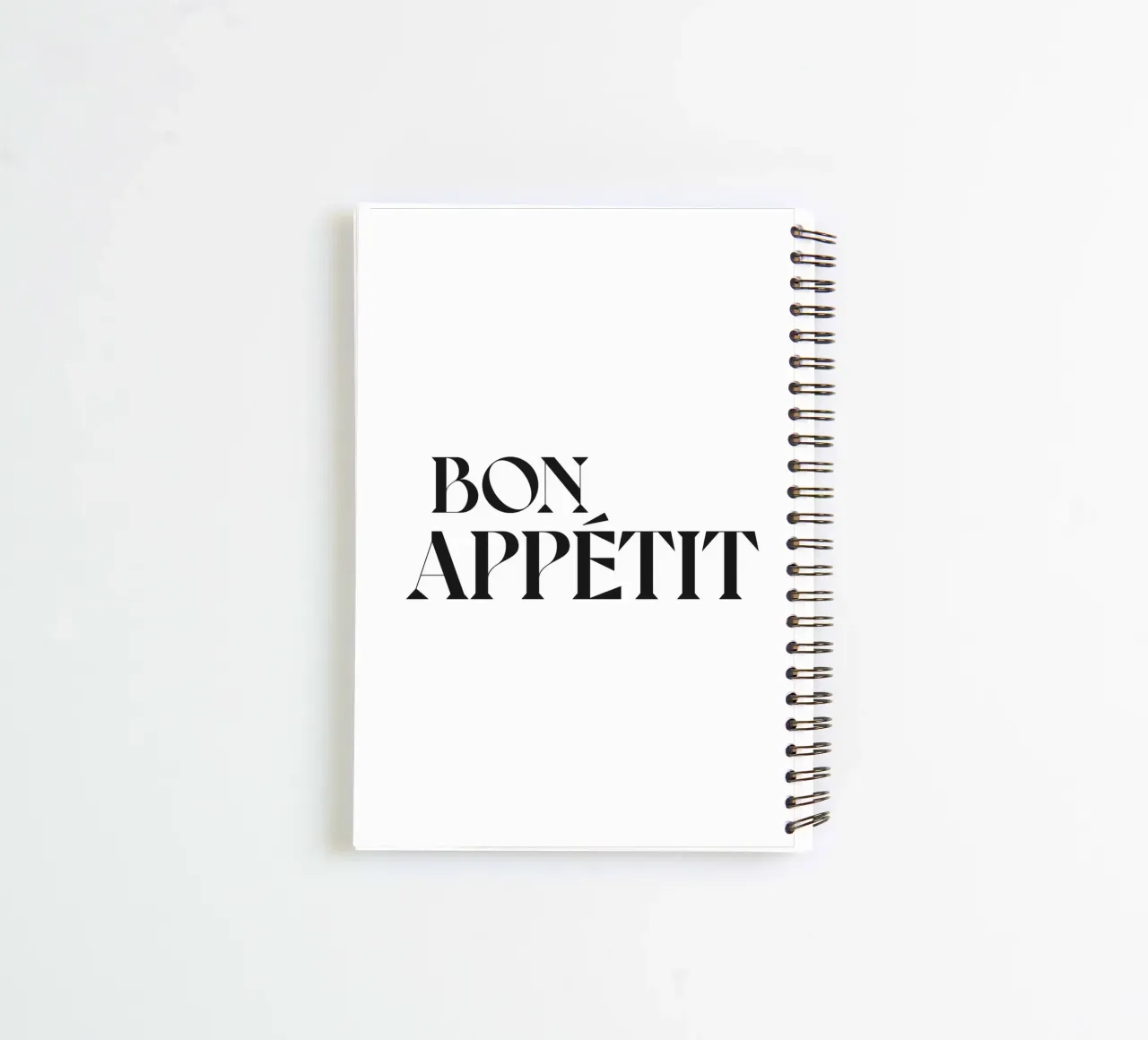 BON APPETIT spiral notebook by n.4