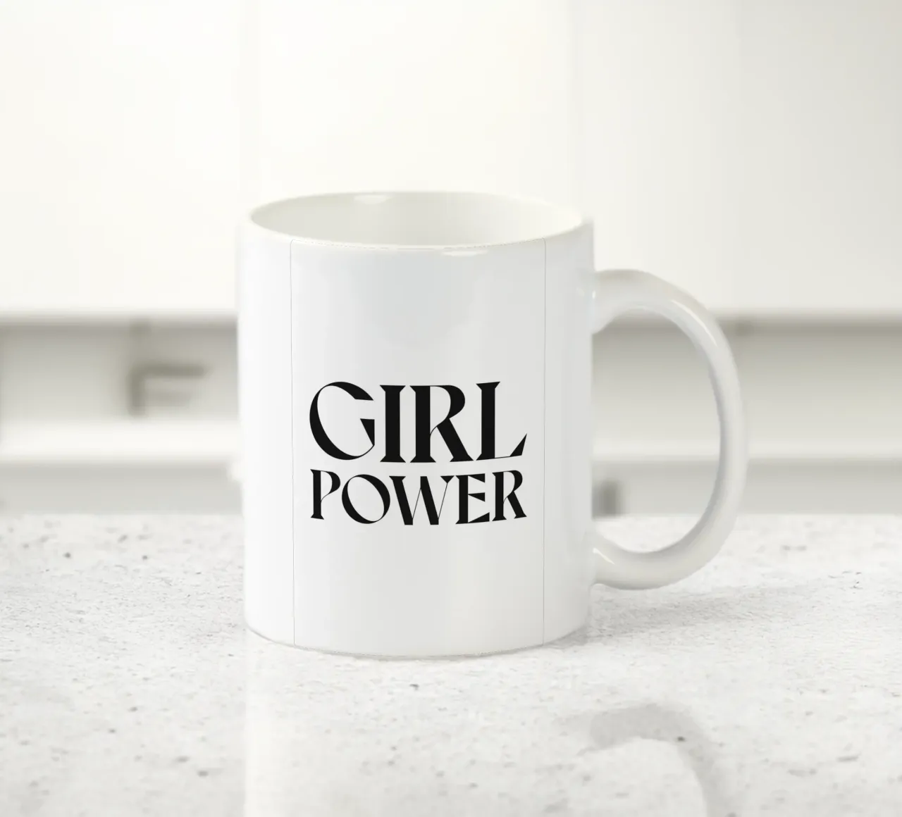 POTERE FEMMINILE tazza in ceramica da n.4