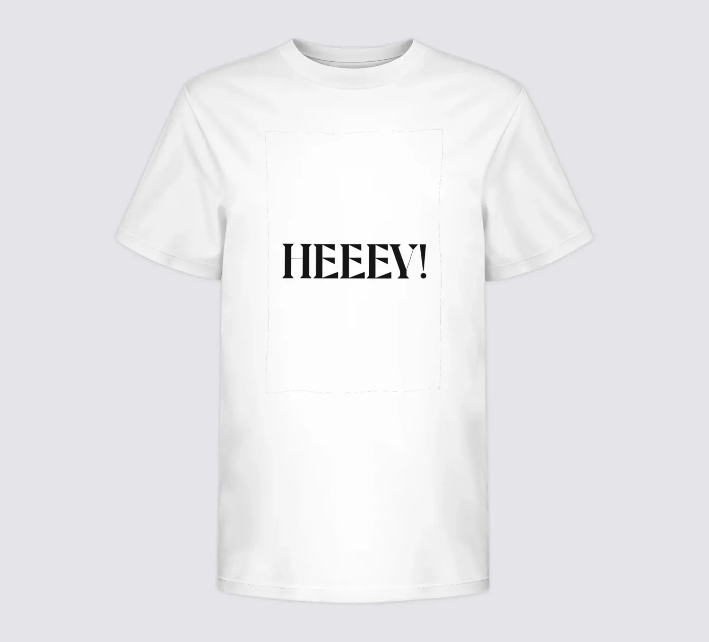 HEEEY! t-shirt bambini da n.4