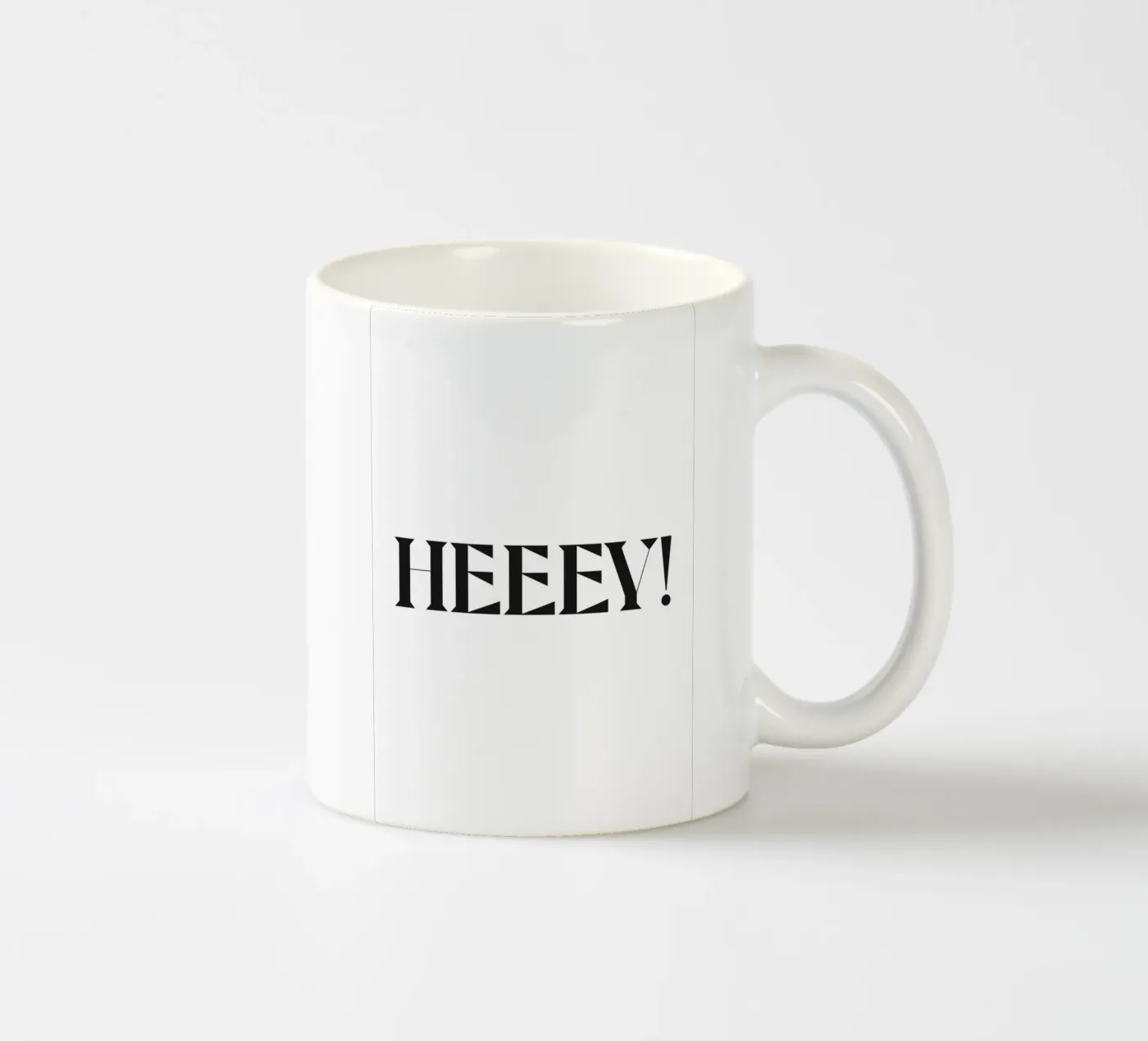HEEEY! ceramic mug by n.4