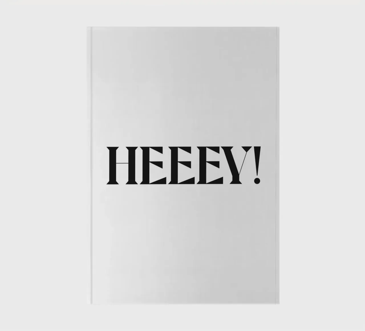 HEEEY! notebook by n.4