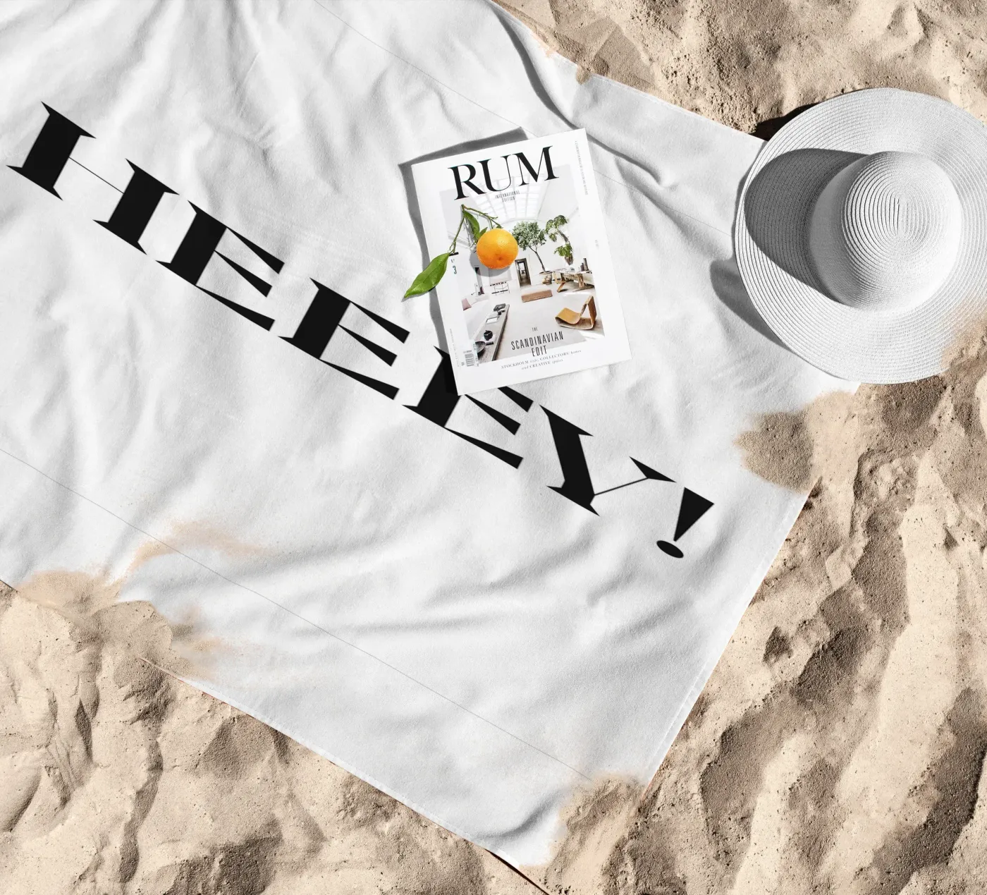 HEEEY! strandhanddoek van n.4