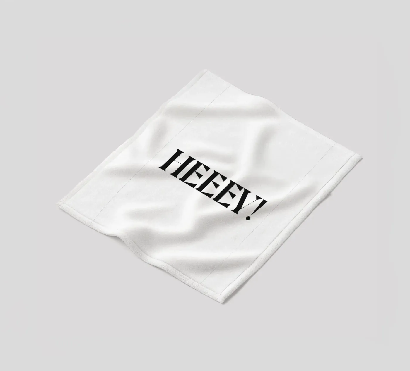 HEEEY! fleece blanket by n.4