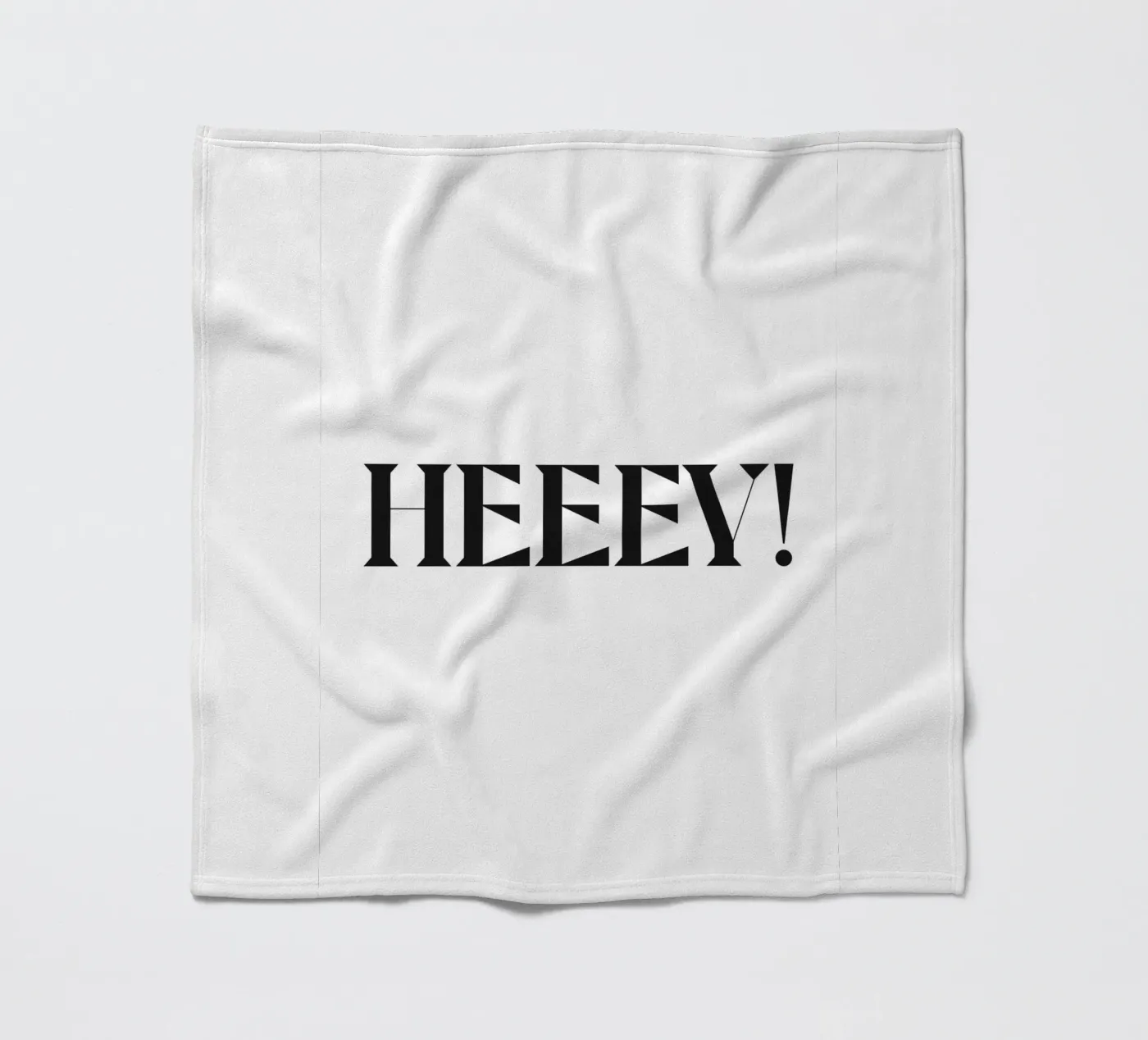 HEEEY! coperta in pile da n.4