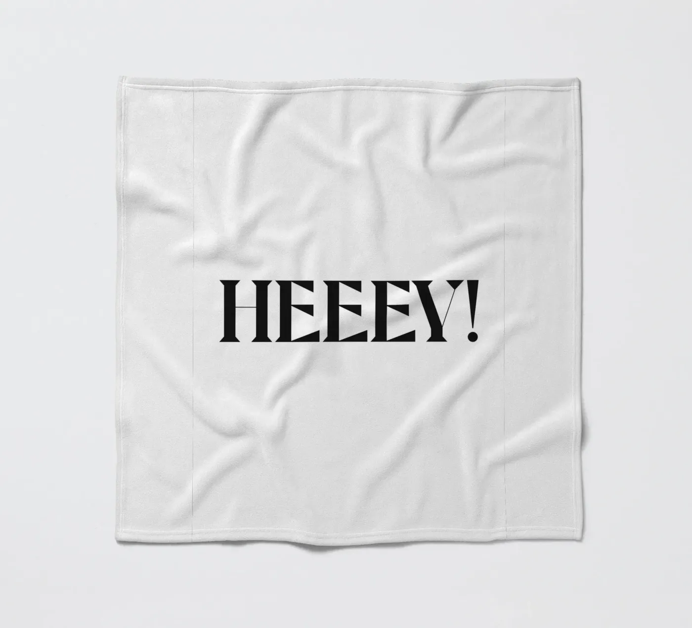 HEEEY! fleece blanket by n.4