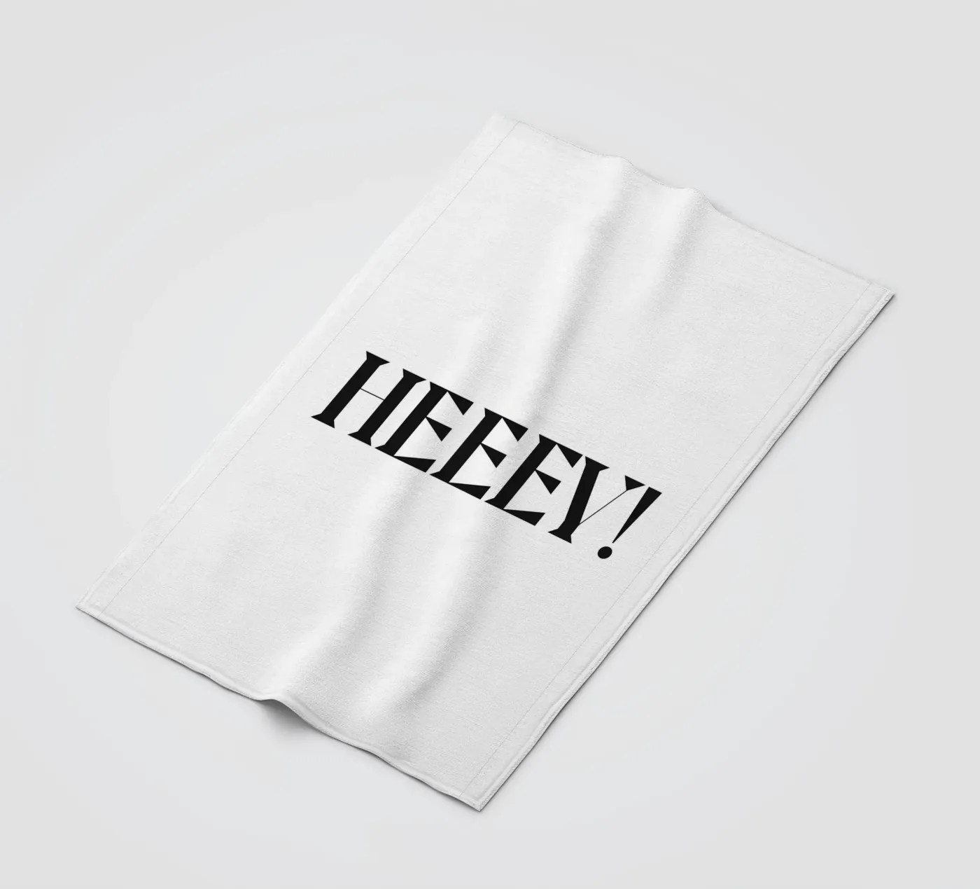 HEEEY! fleece blanket by n.4