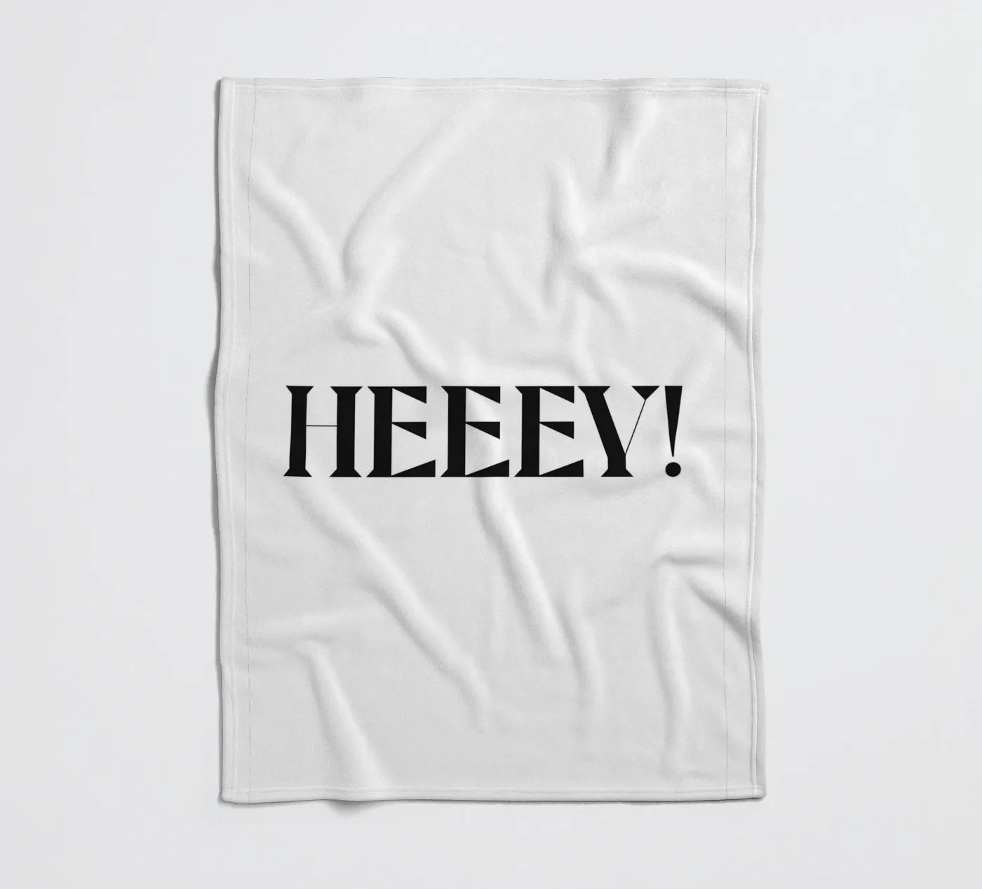 HEEEY! coperta in pile da n.4
