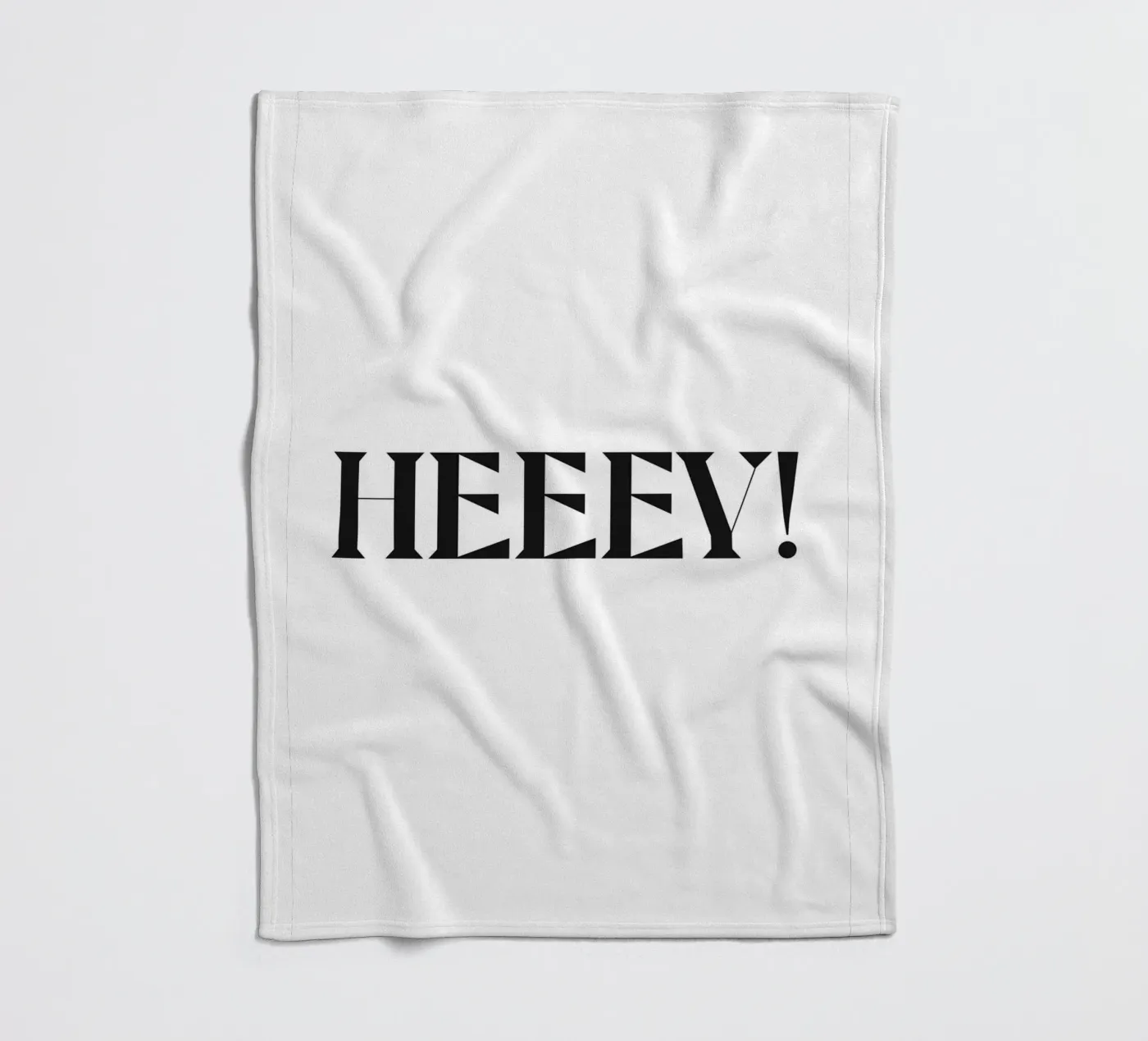 HEEEY! fleece blanket by n.4