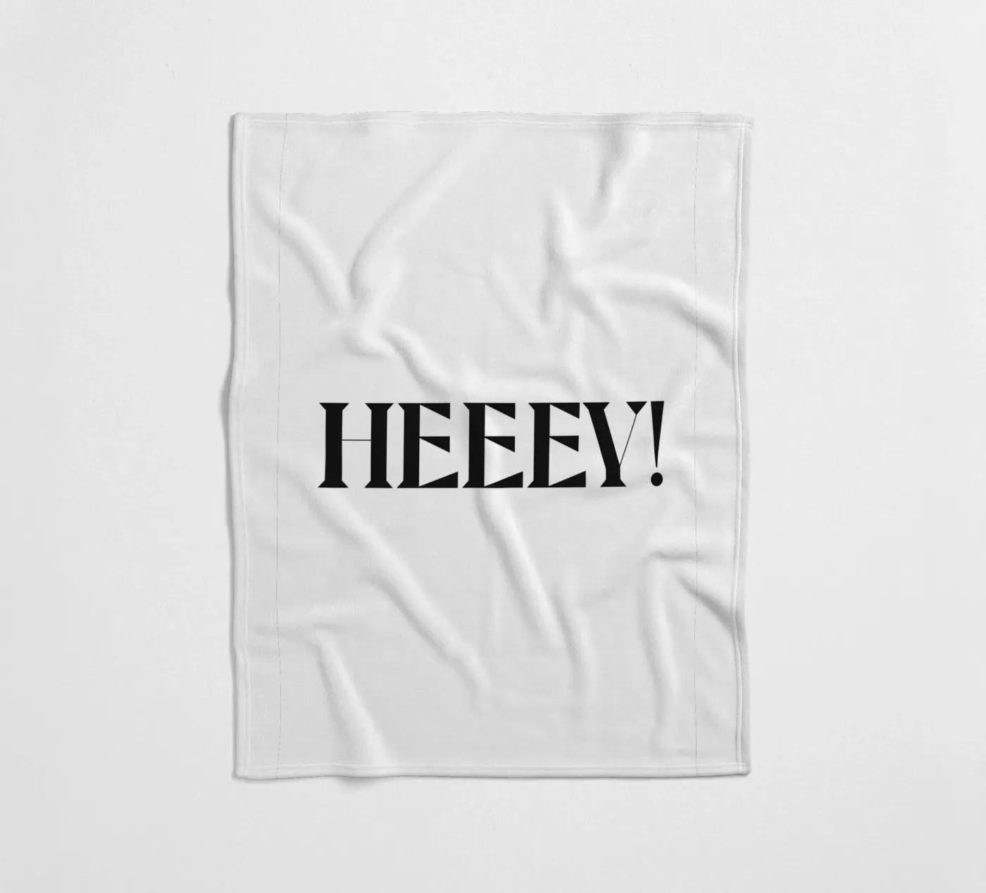 HEEEY! coperta in pile da n.4