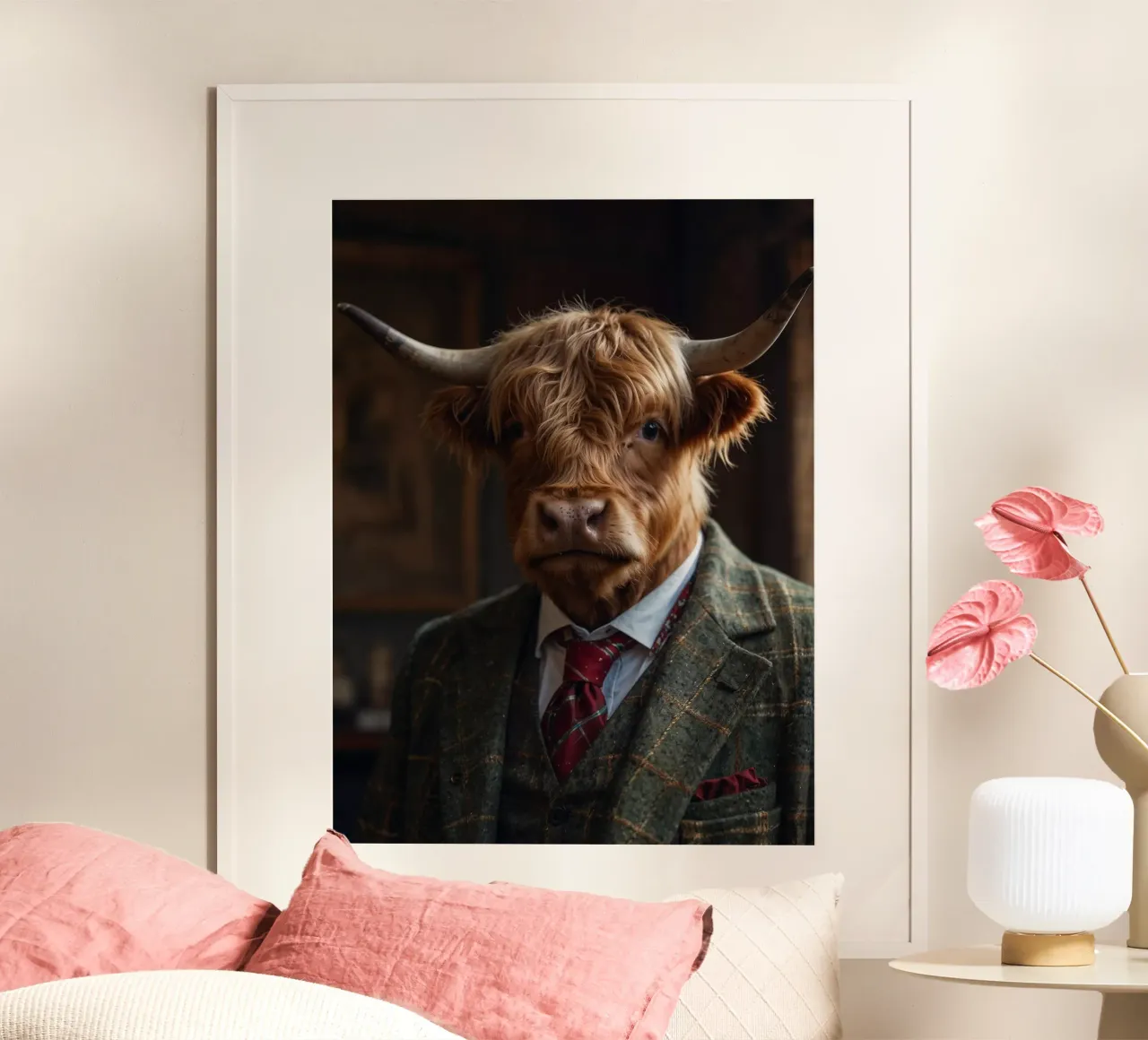 Lord Angus McMoo - La nobile mucca delle Highlands poster da Beasts of Nobility