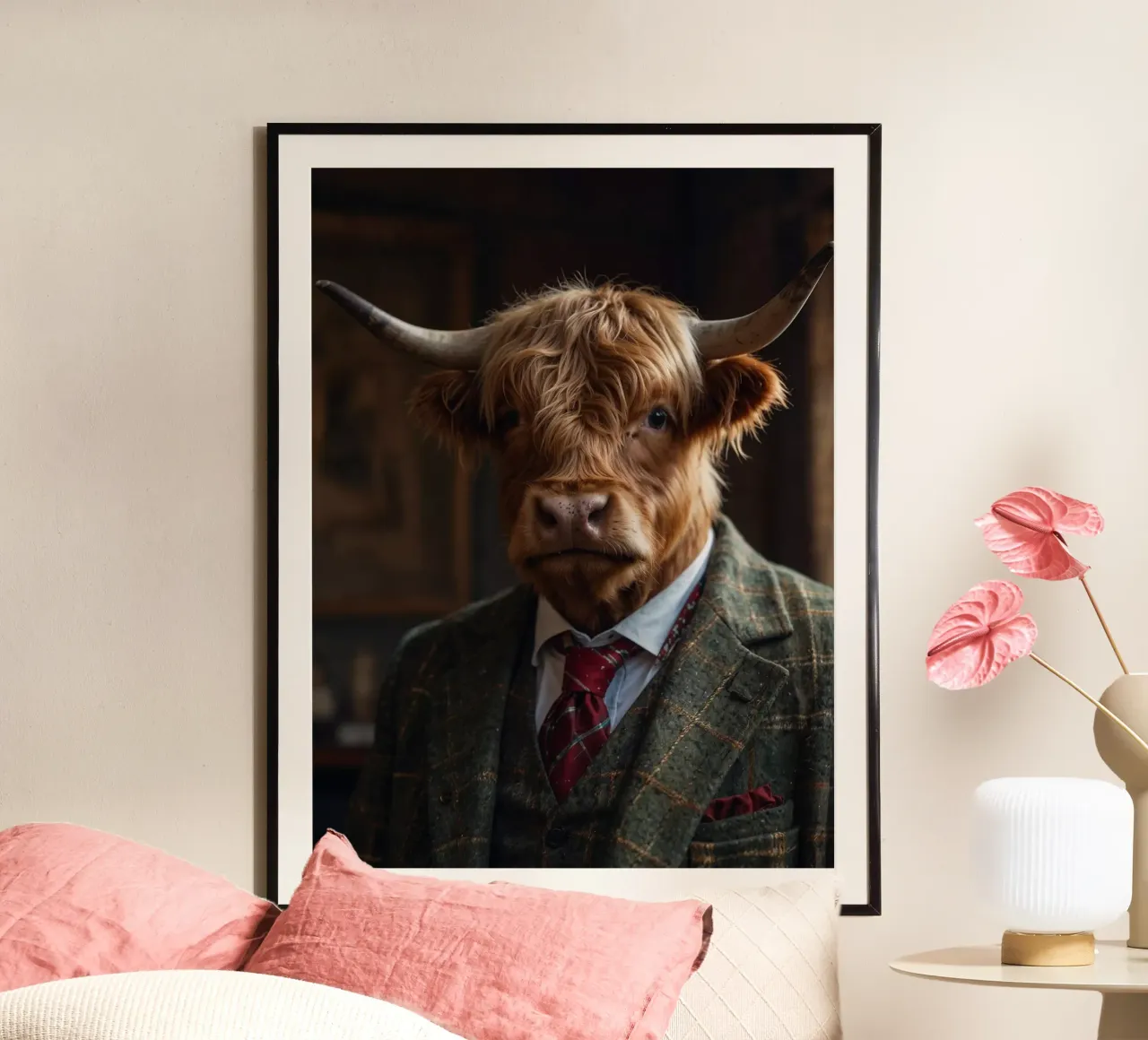 Lord Angus McMoo - La nobile mucca delle Highlands poster da Beasts of Nobility