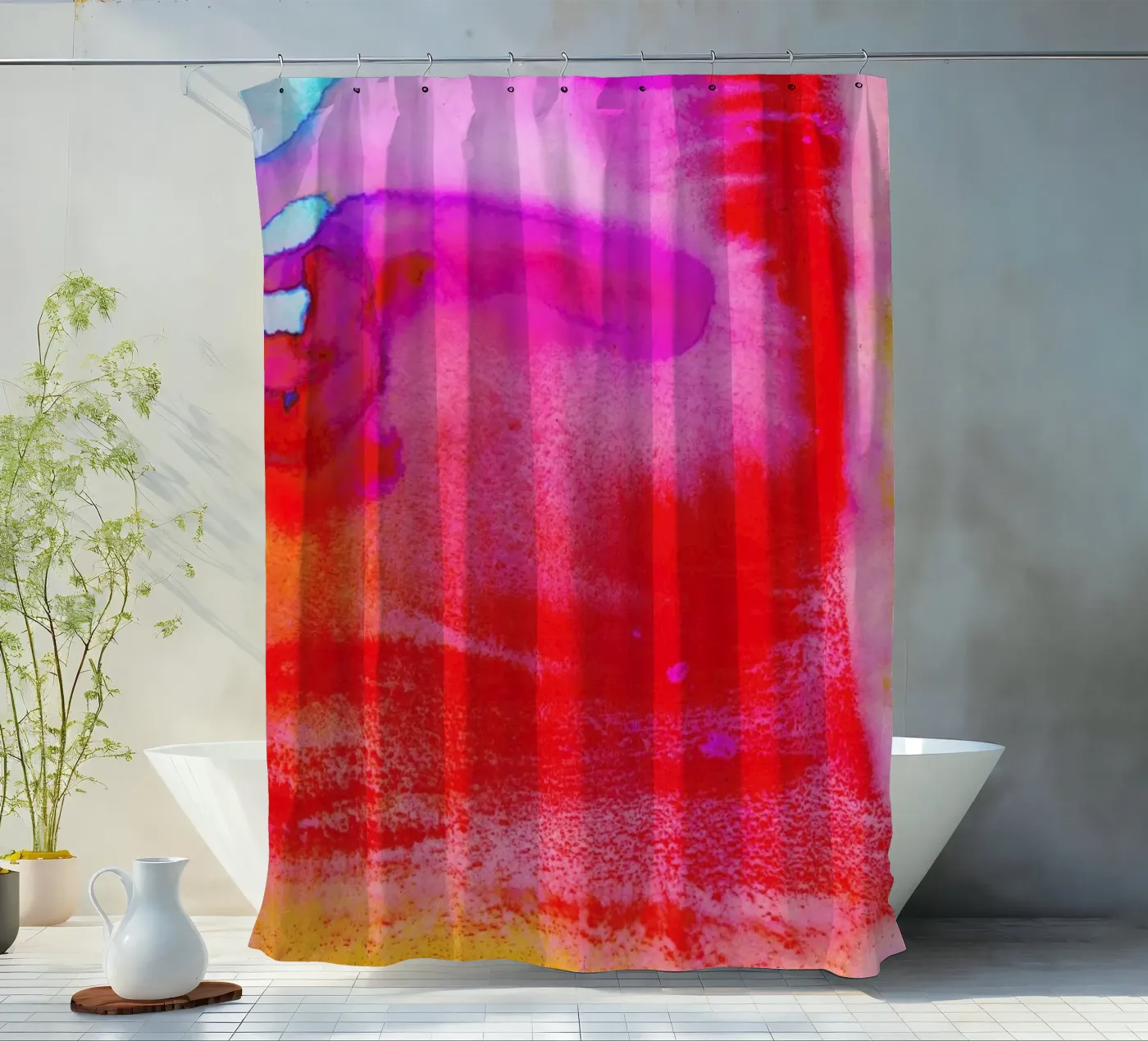 Rush Duschvorhang von Amy Sia