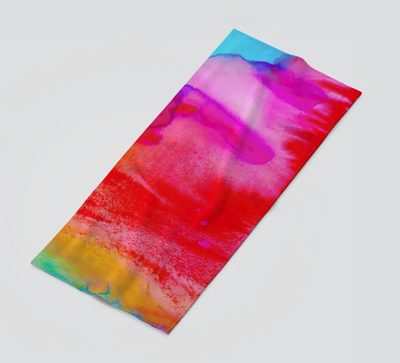 Rush beach towel by Amy Sia