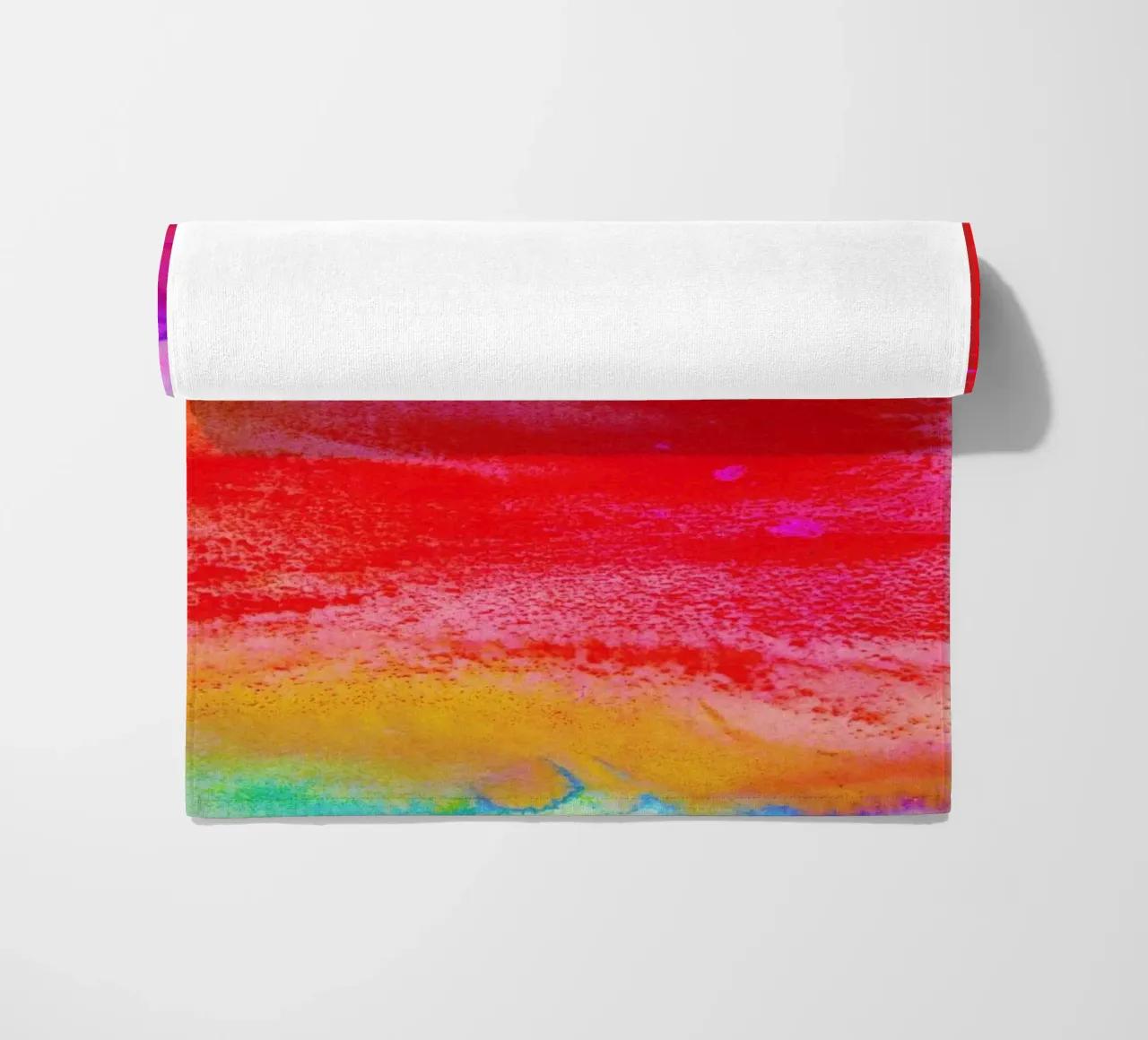 Rush beach towel by Amy Sia