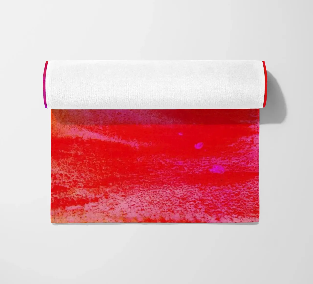 Rush beach towel by Amy Sia