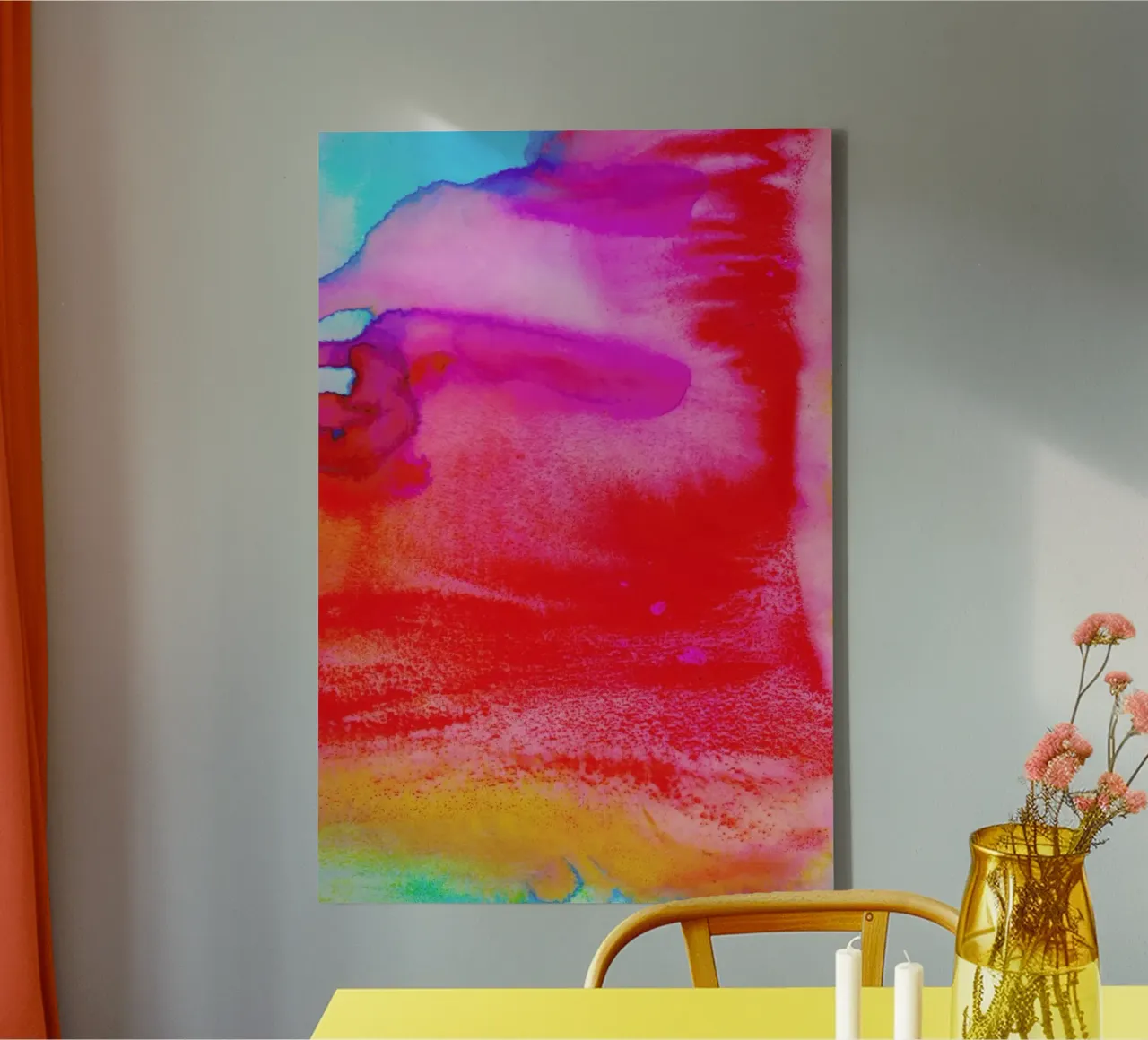 Rush canvas by Amy Sia