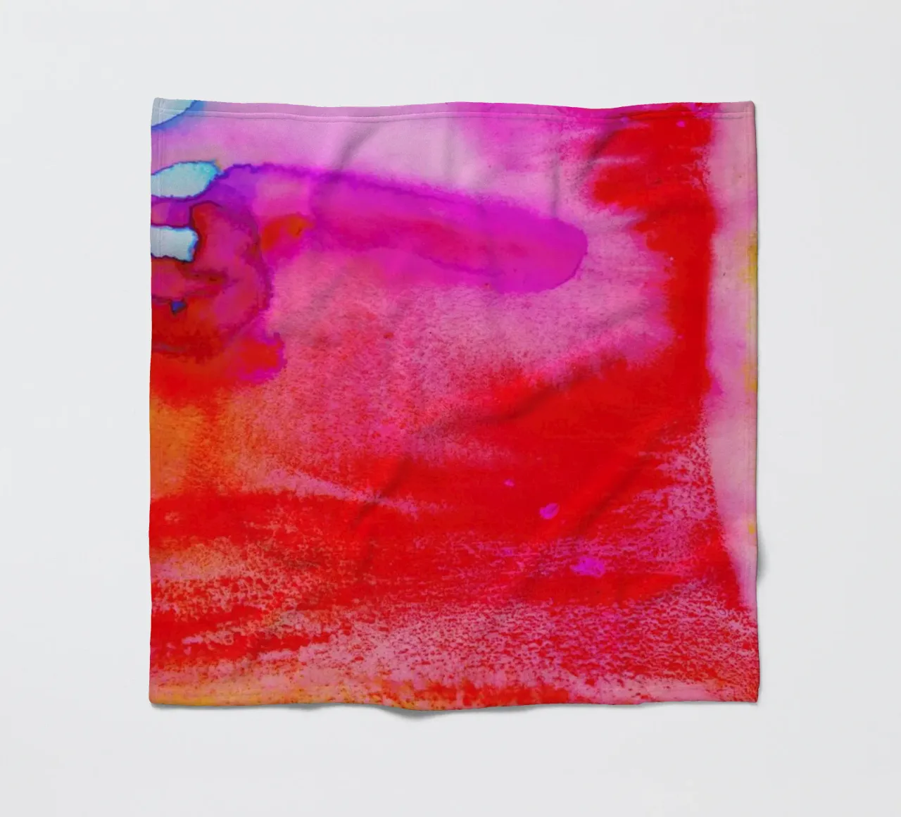 Rush fleece blanket by Amy Sia