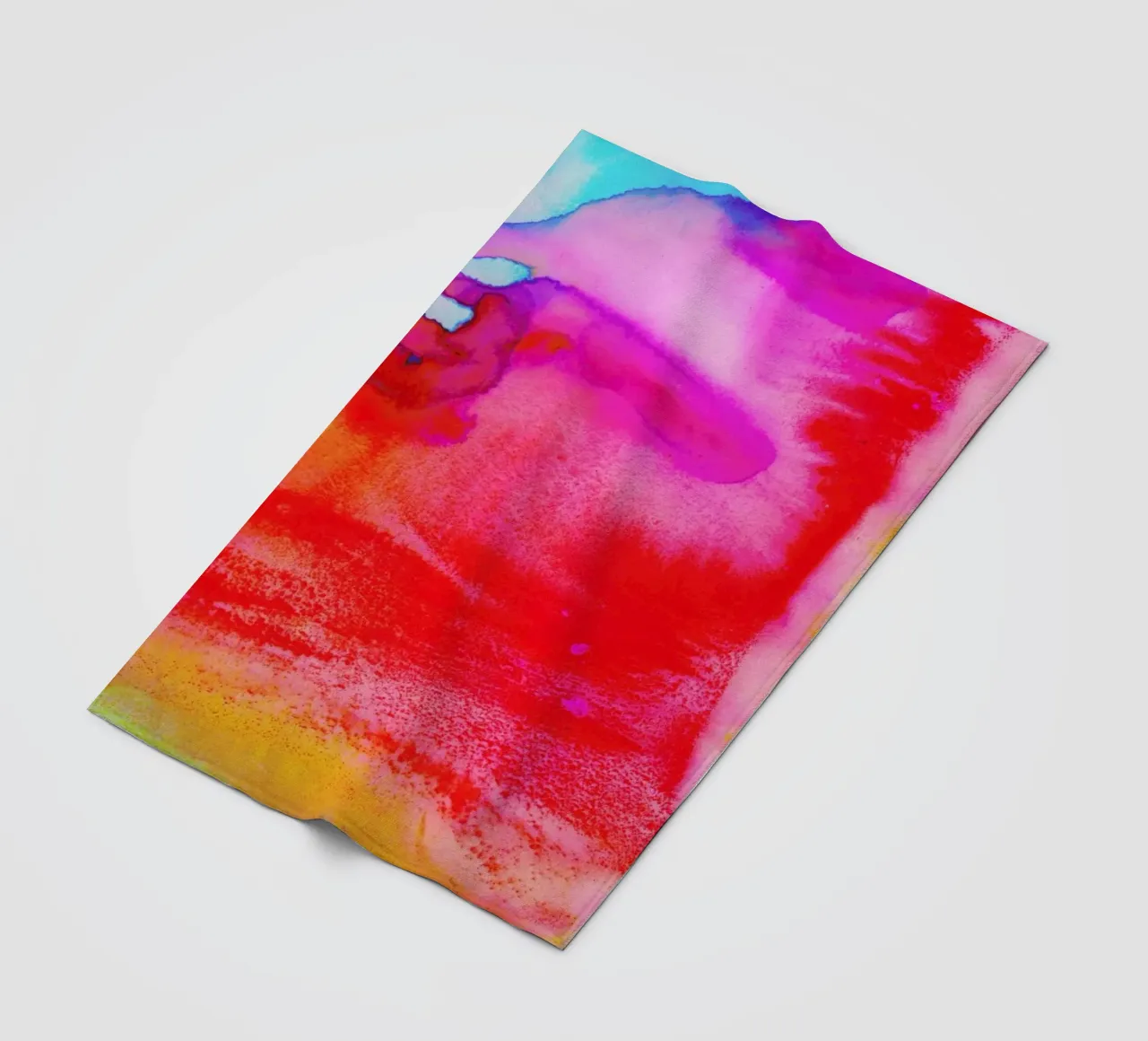 Rush fleece blanket by Amy Sia