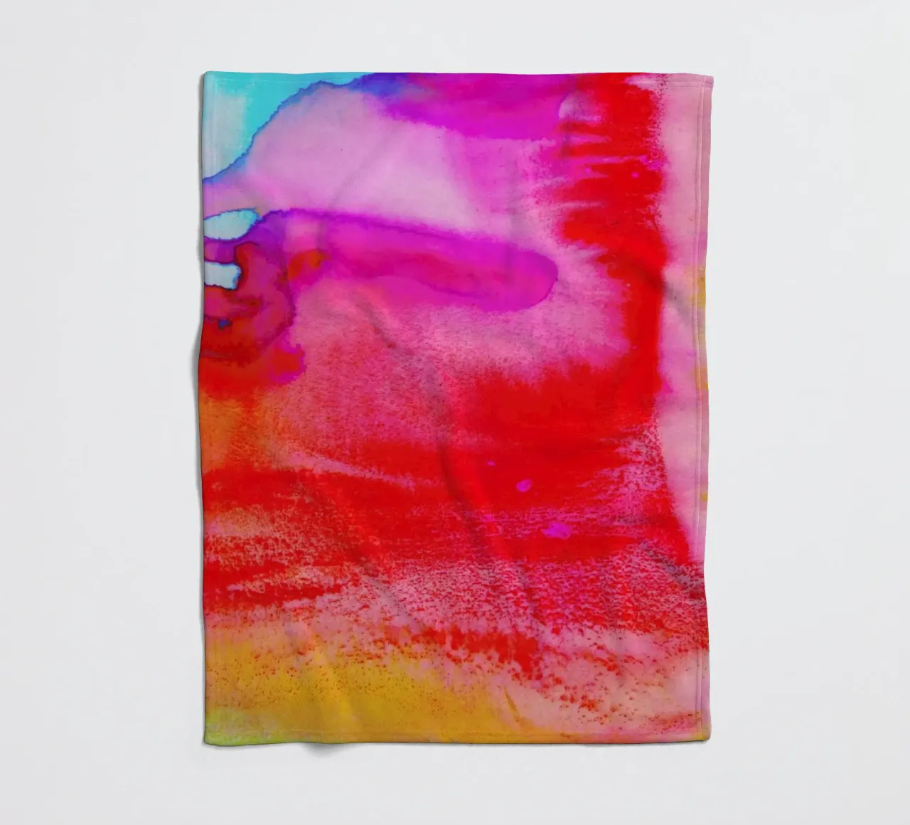 Rush fleece blanket by Amy Sia