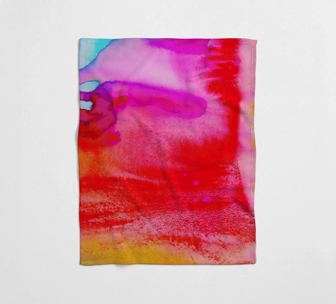 Rush fleece blanket by Amy Sia