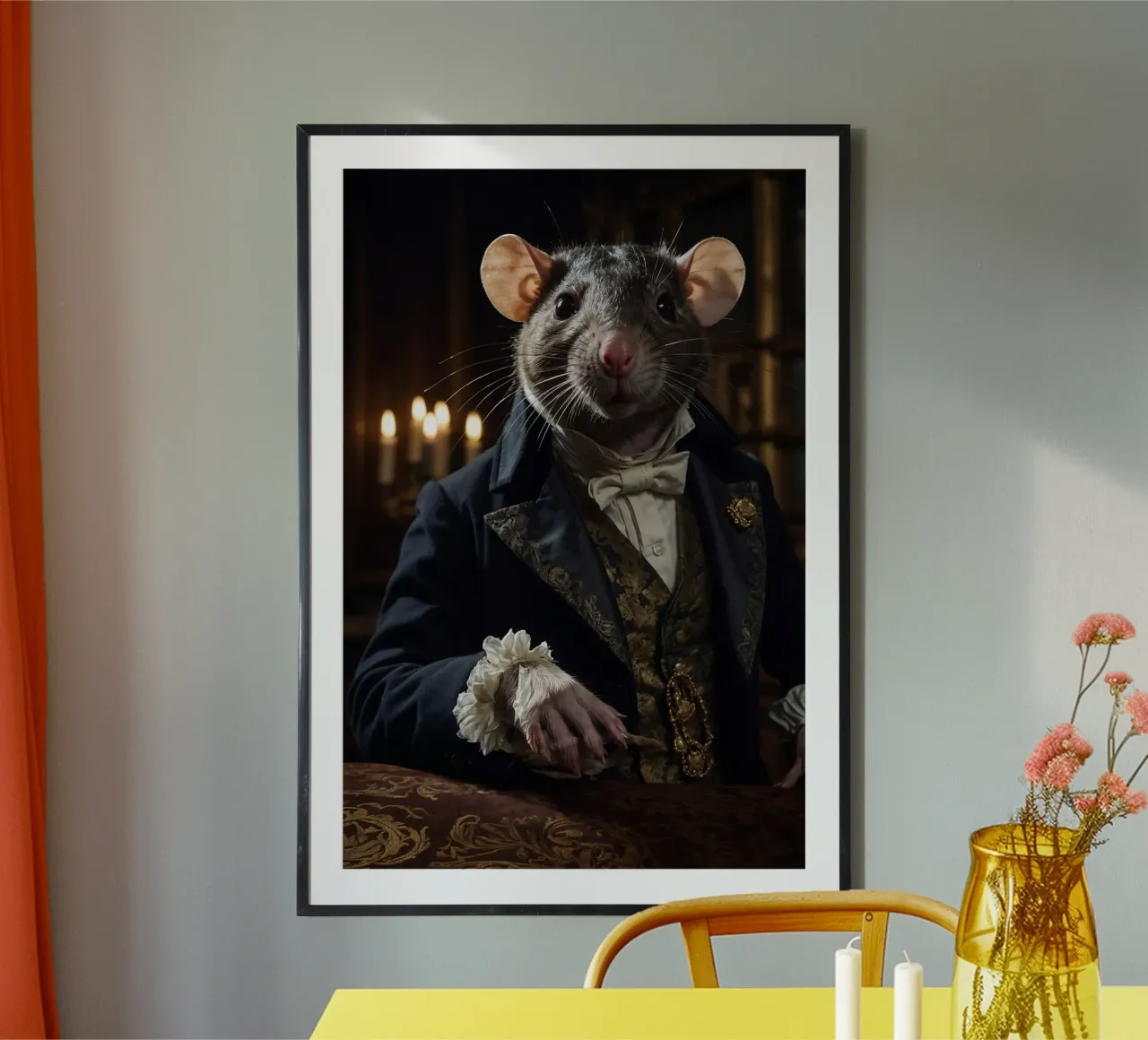 Barone Rattigan von Squeak - Il nobile ratto astuto poster da Beasts of Nobility