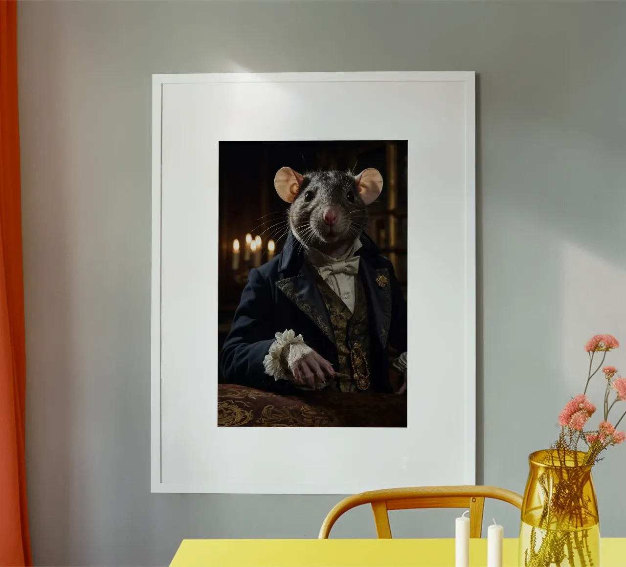 Barone Rattigan von Squeak - Il nobile ratto astuto poster da Beasts of Nobility