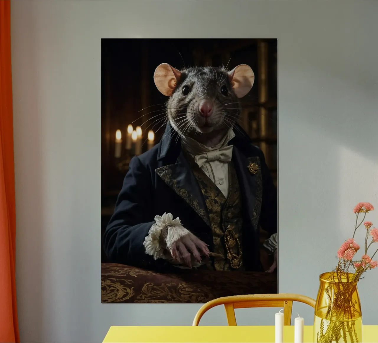 Barone Rattigan von Squeak - Il nobile ratto astuto poster da Beasts of Nobility