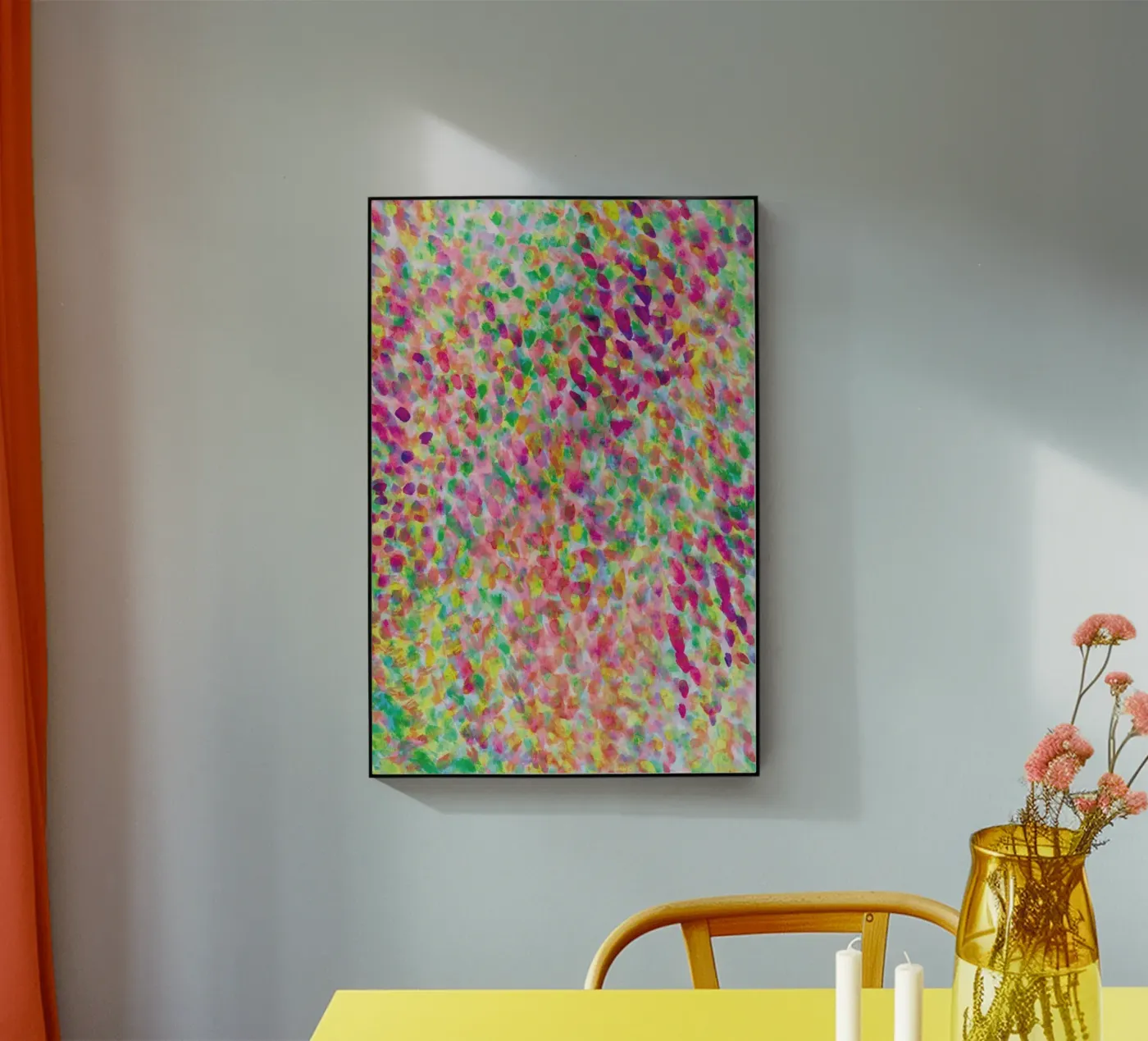 Mist Rose Acryl-Glas von Amy Sia