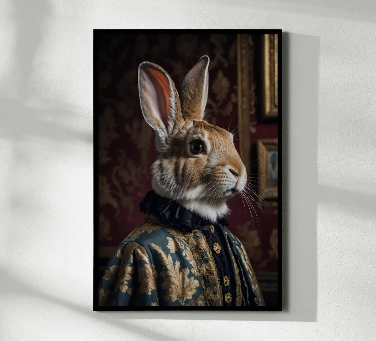 Lord Thumperton Harecroft – The Elegant Rabbit Noble hahnemühle by Beasts of Nobility