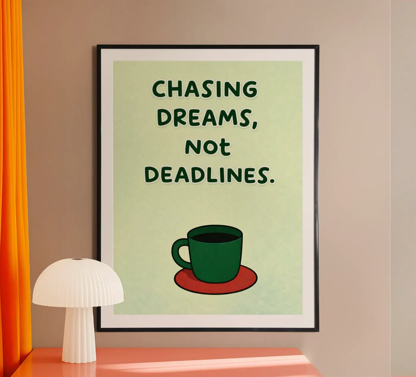 chasing dreams poster by oneone