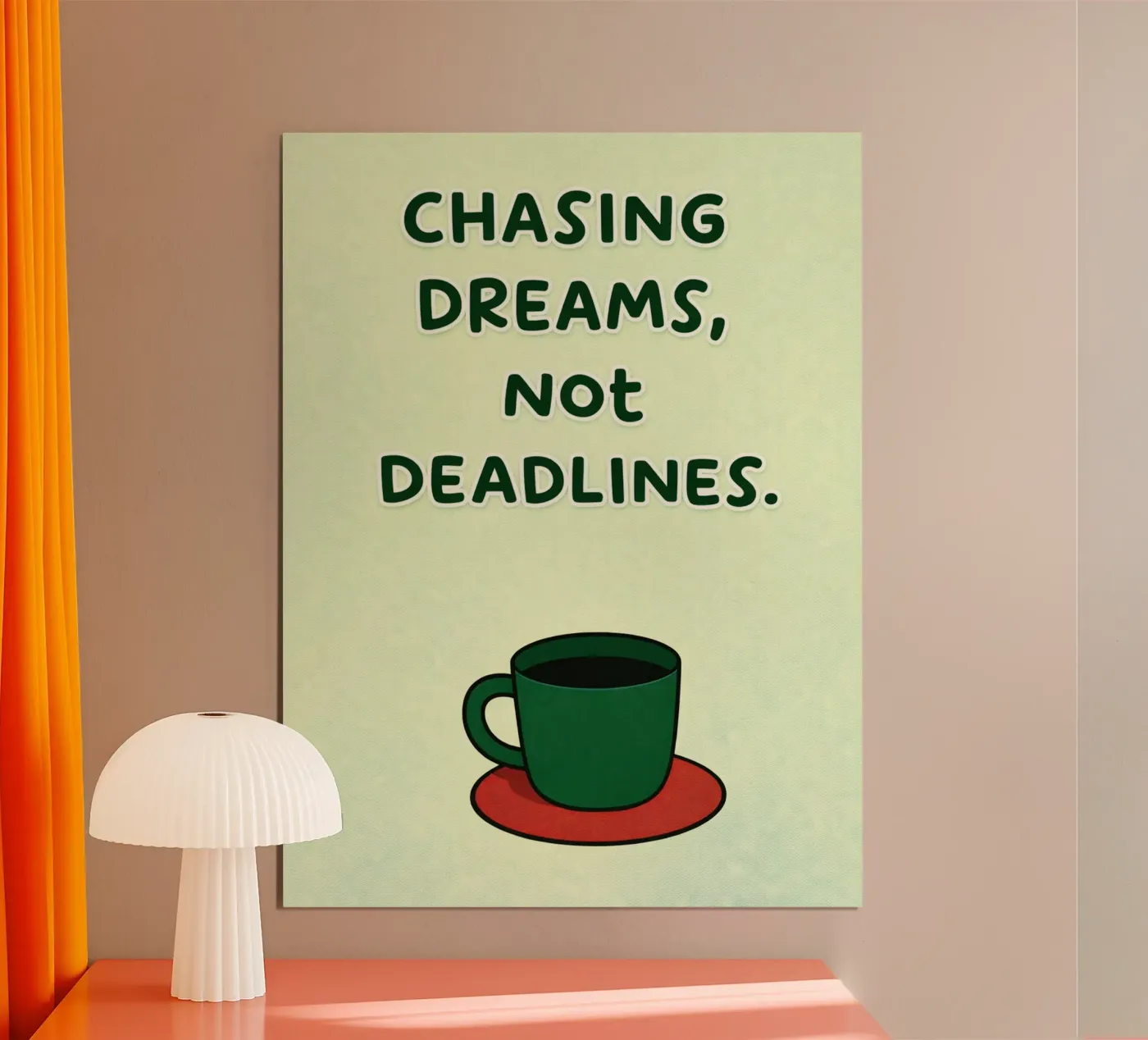 chasing dreams poster by oneone
