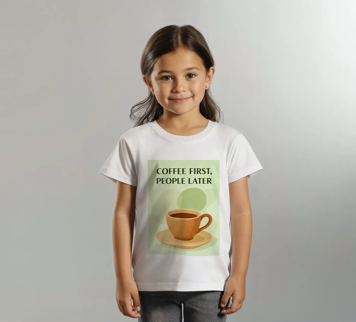 prima il caffè t-shirt bambini da oneone