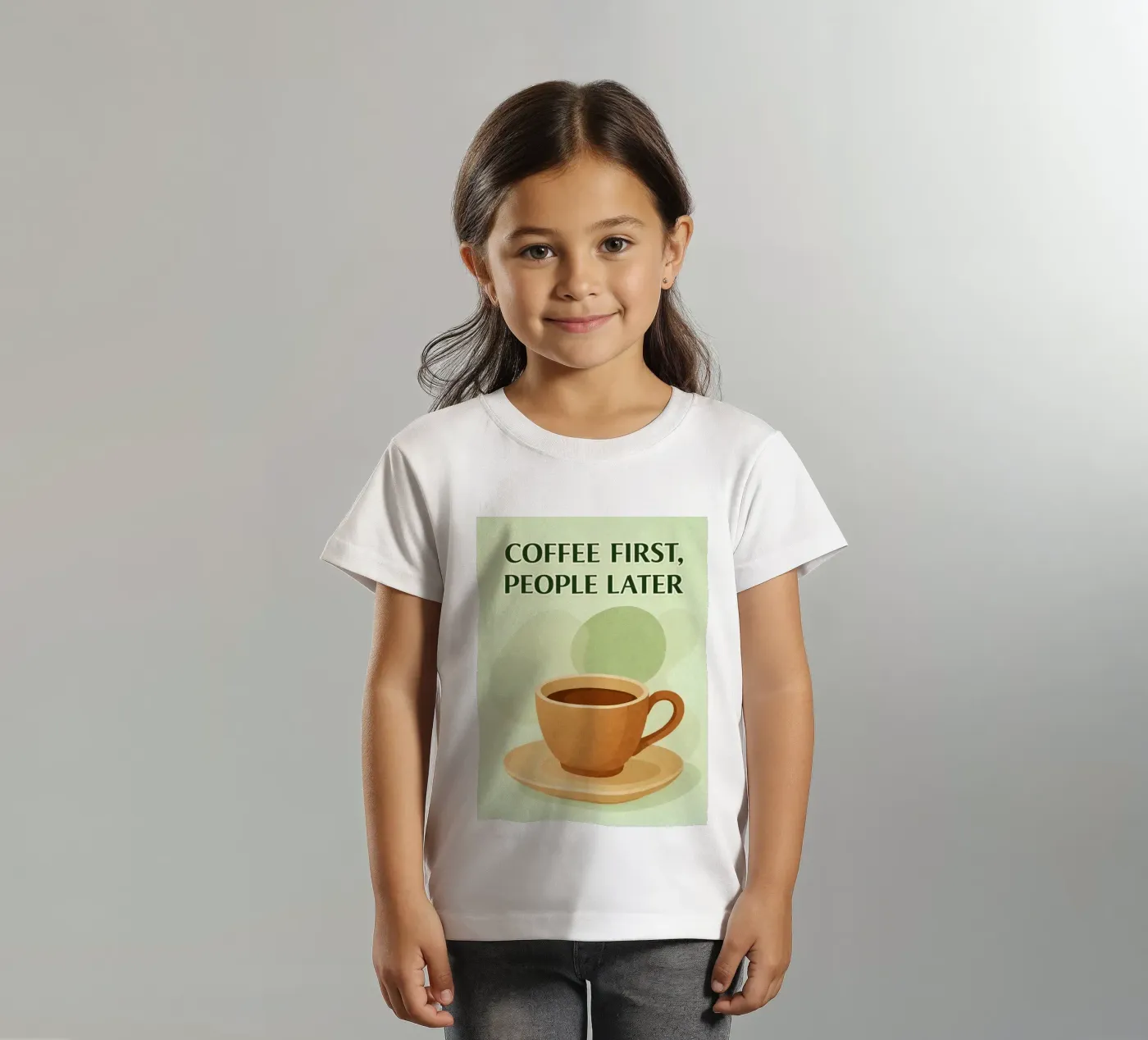 prima il caffè t-shirt bambini da oneone