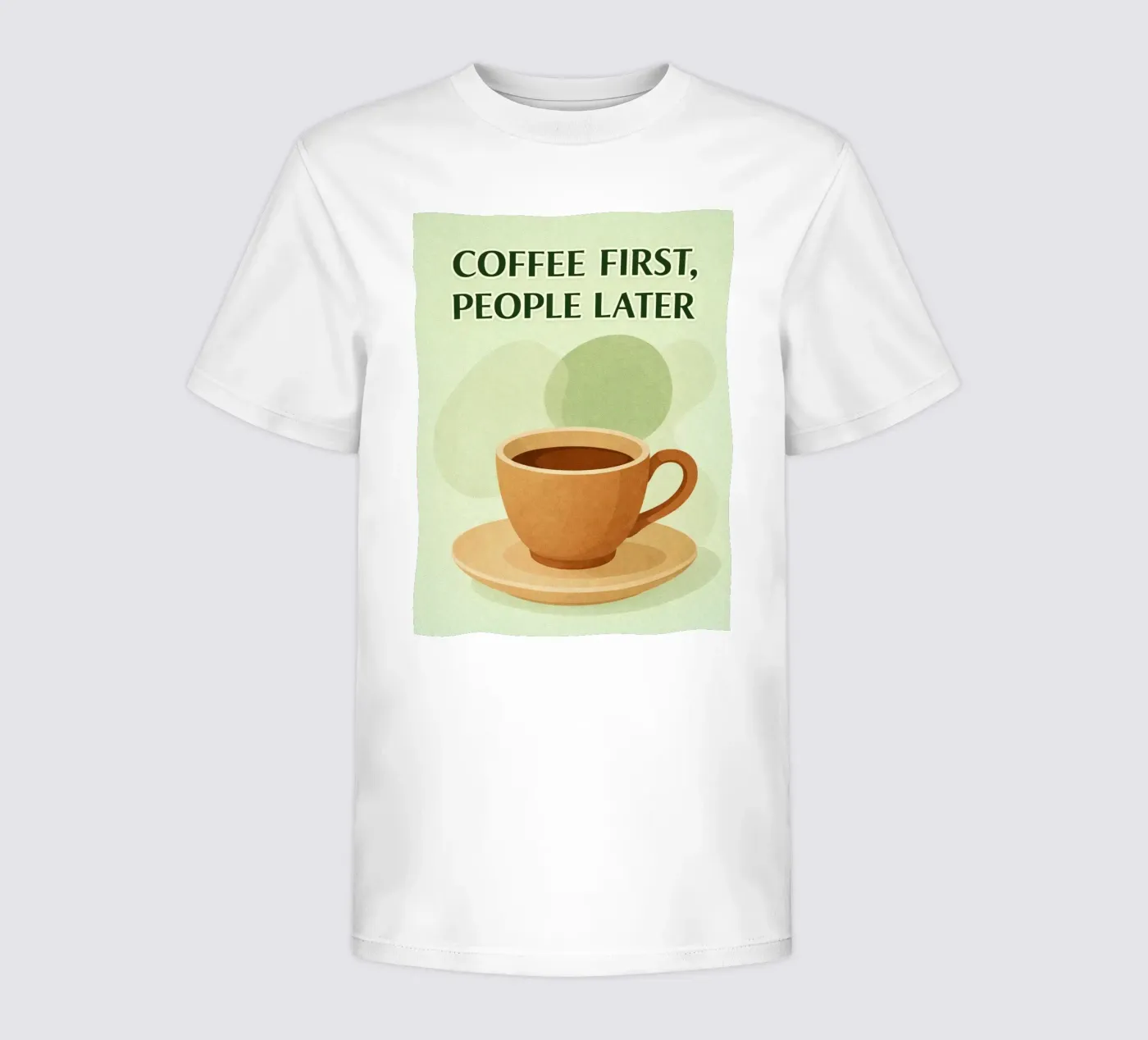 prima il caffè t-shirt bambini da oneone