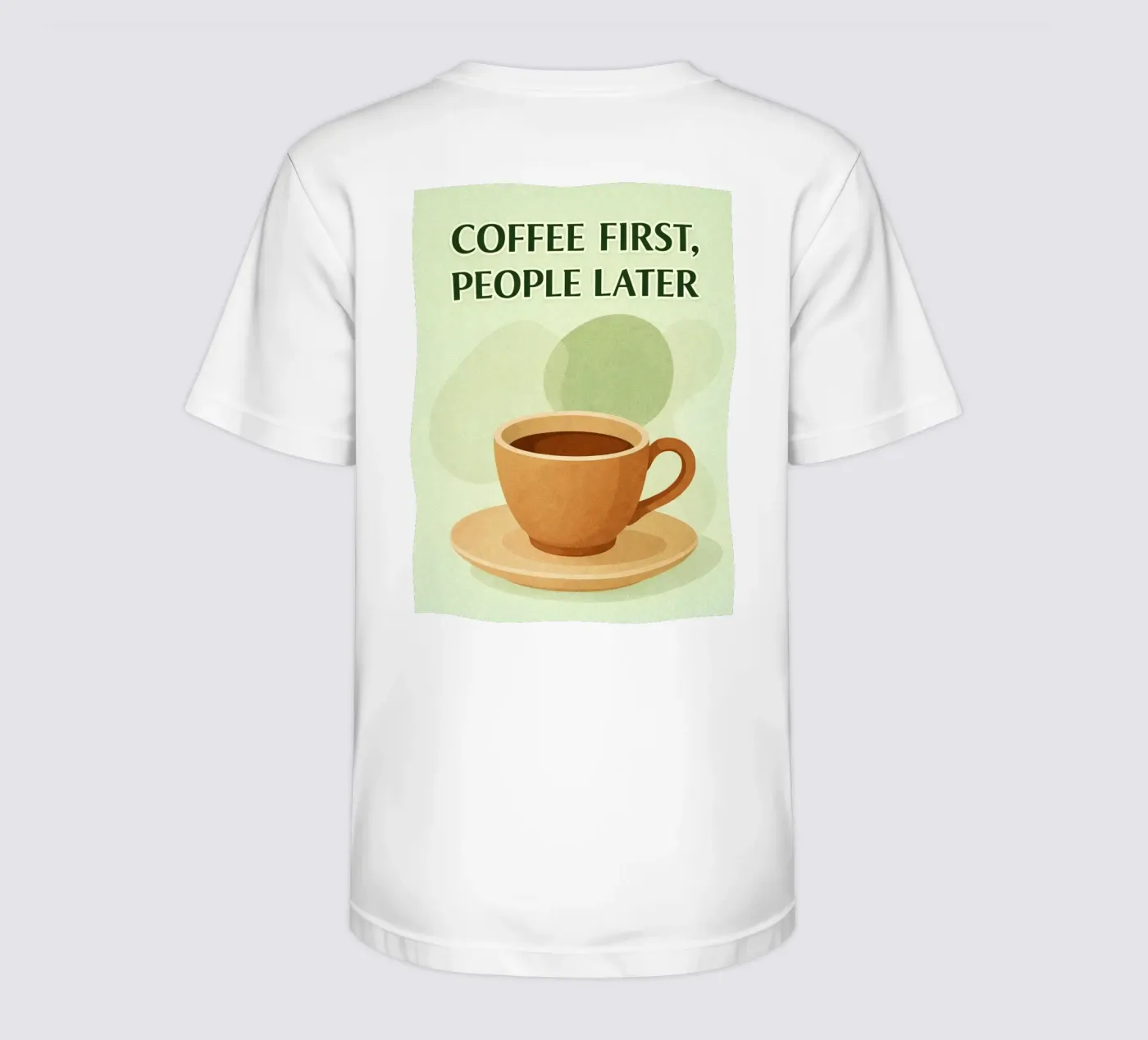 prima il caffè t-shirt bambini da oneone