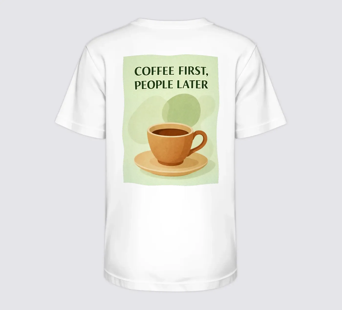 prima il caffè t-shirt bambini da oneone