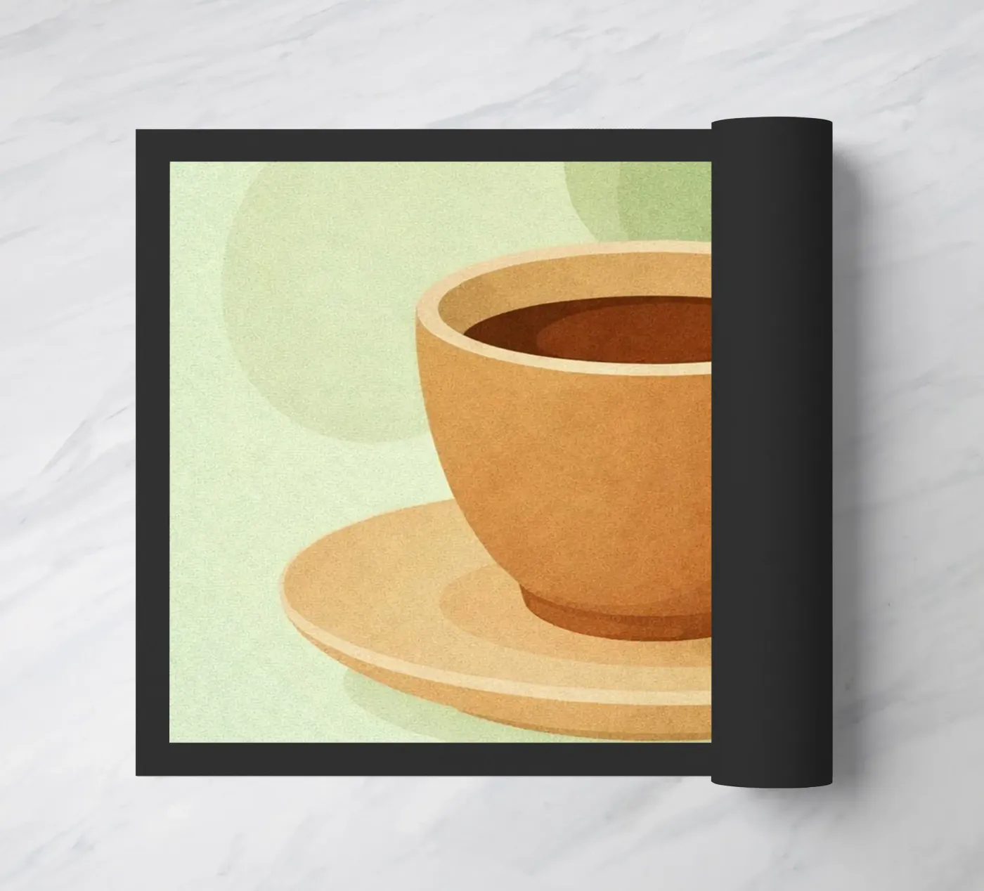 coffee first doormat by oneone
