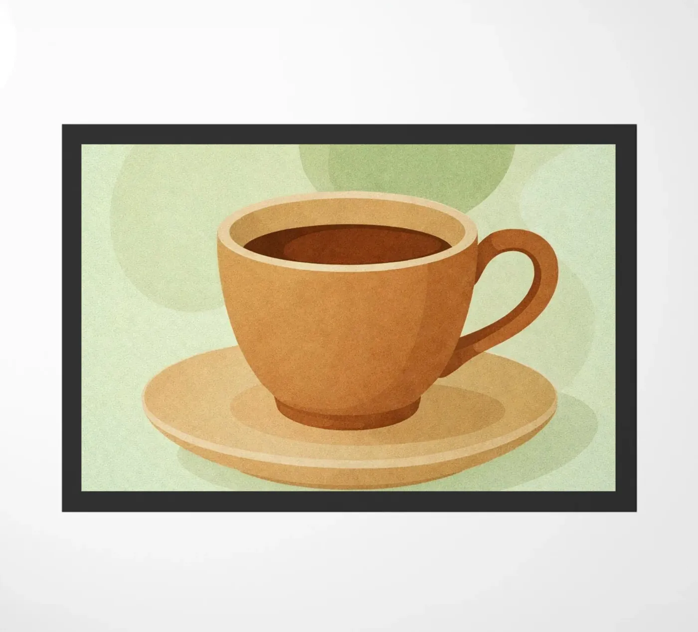 coffee first doormat by oneone