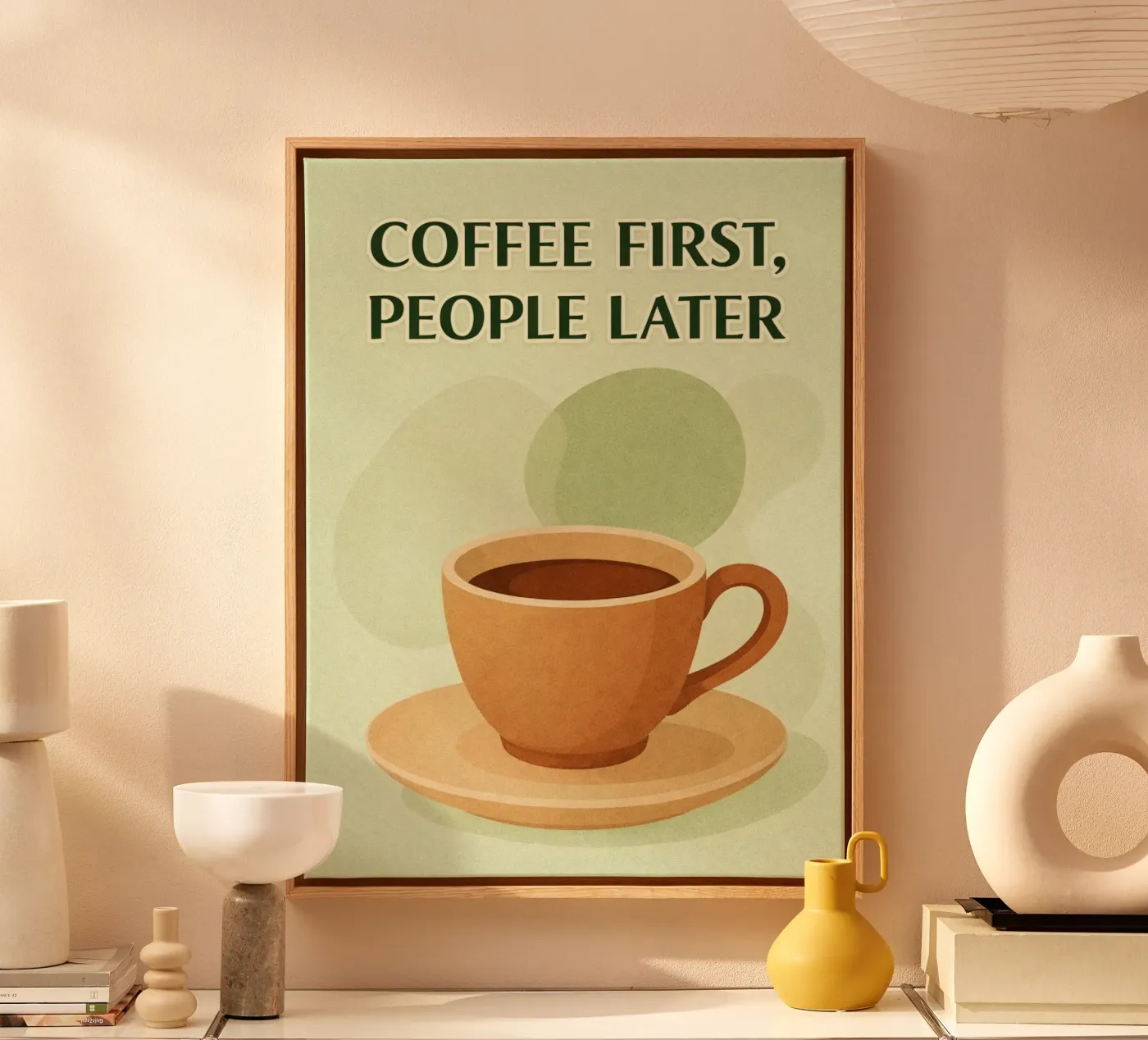 prima il caffè tela da oneone
