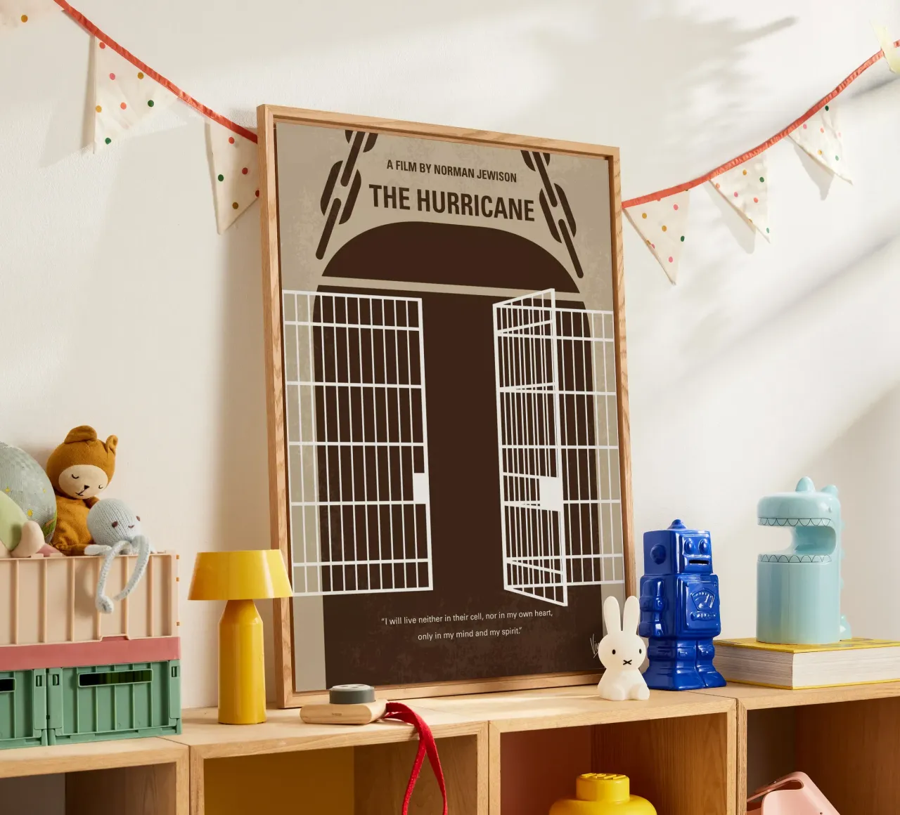 No570 My The Hurricane minimal movie poster plexiglass da Chungkong